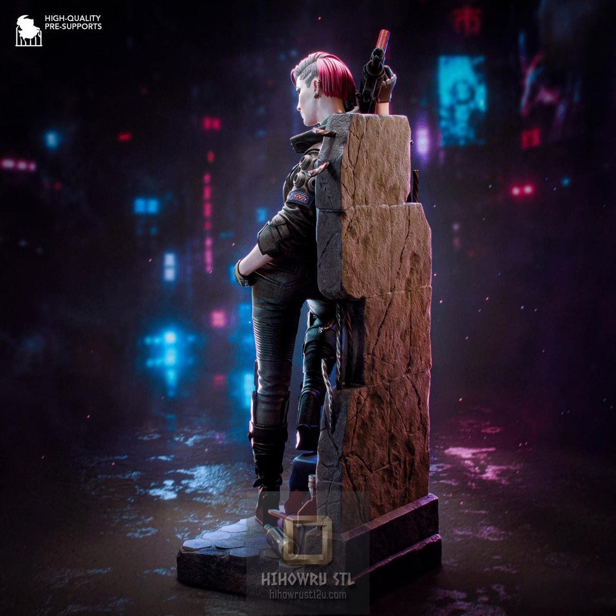 5551 Valerie - Cyberpunk 2077 - STL 3D Print Files