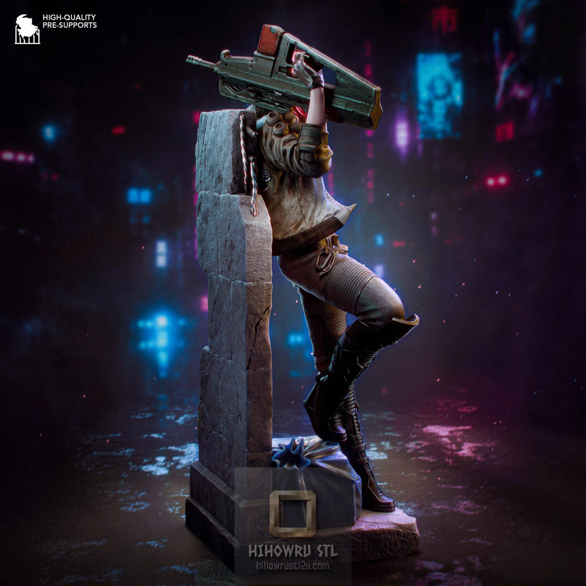 5551 Valerie - Cyberpunk 2077 - STL 3D Print Files