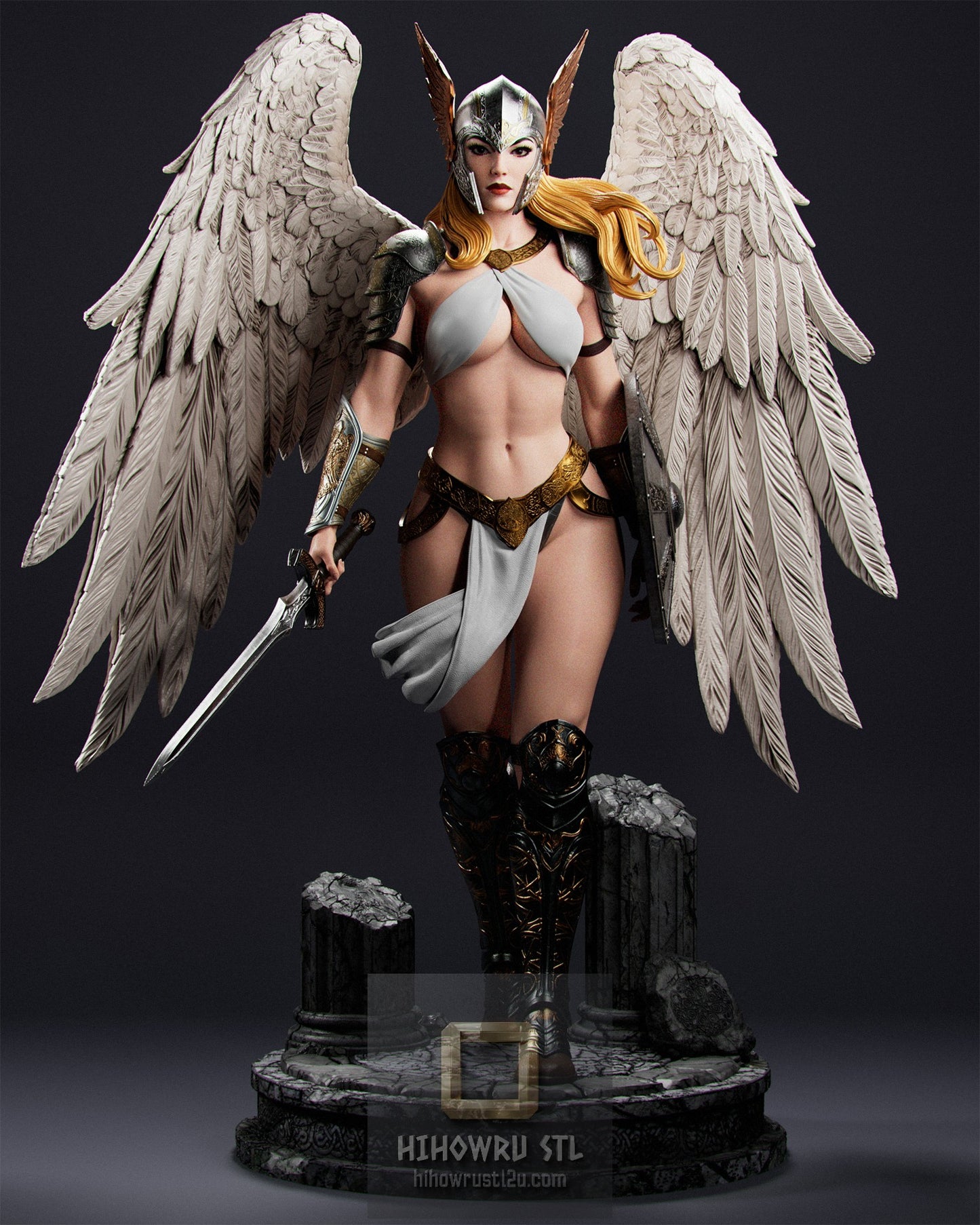 5252 Brynhildr Valkyrie - Marvel Comics - STL 3D Print Files