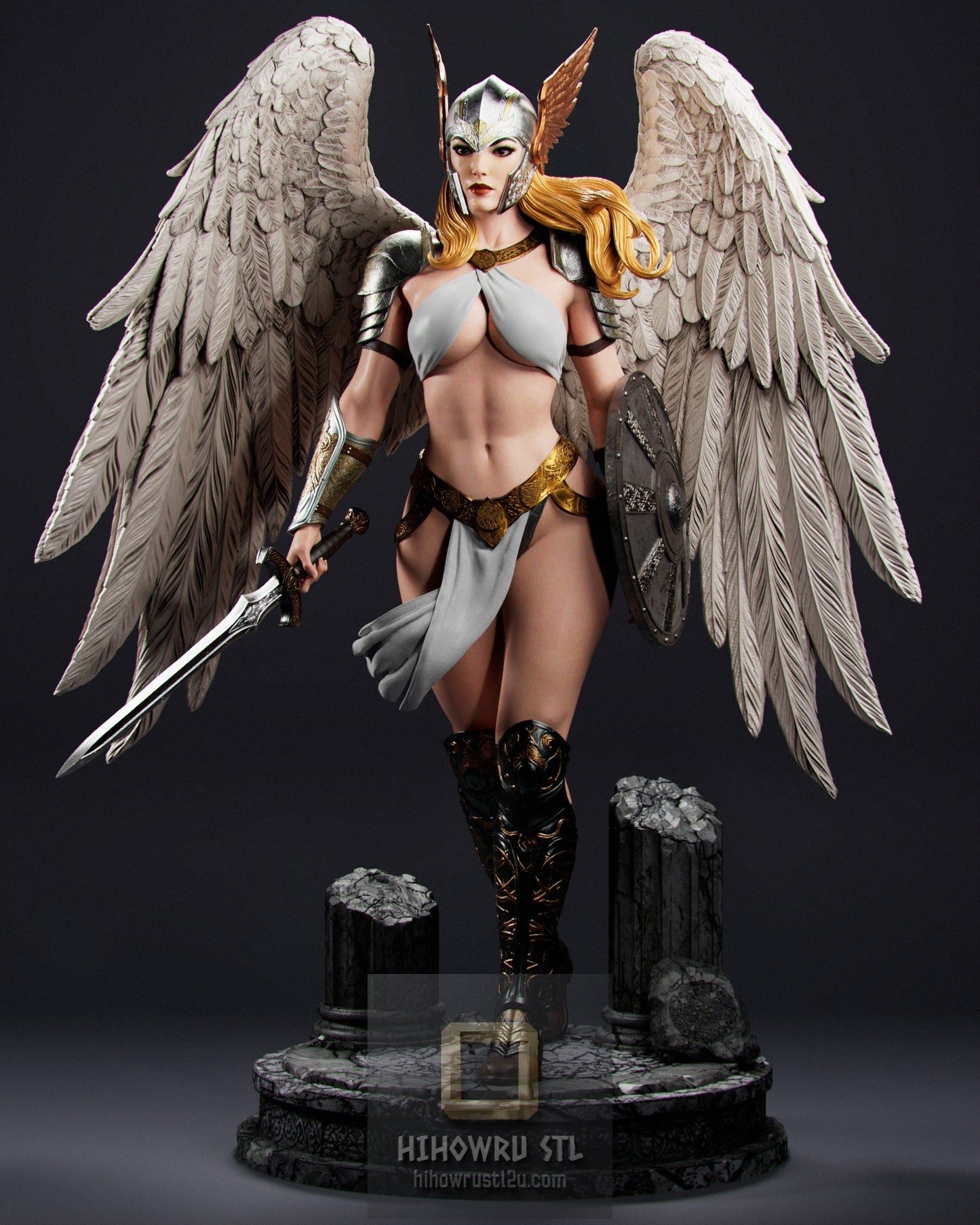 5252 Brynhildr Valkyrie - Marvel Comics - STL 3D Print Files