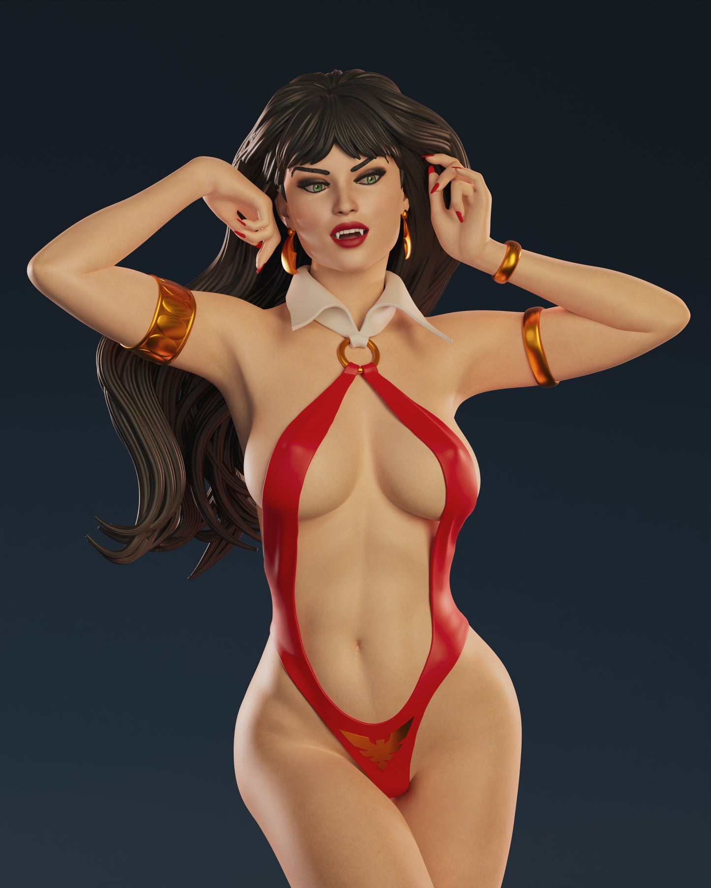 1656 Vampirella - STL 3D Print Files