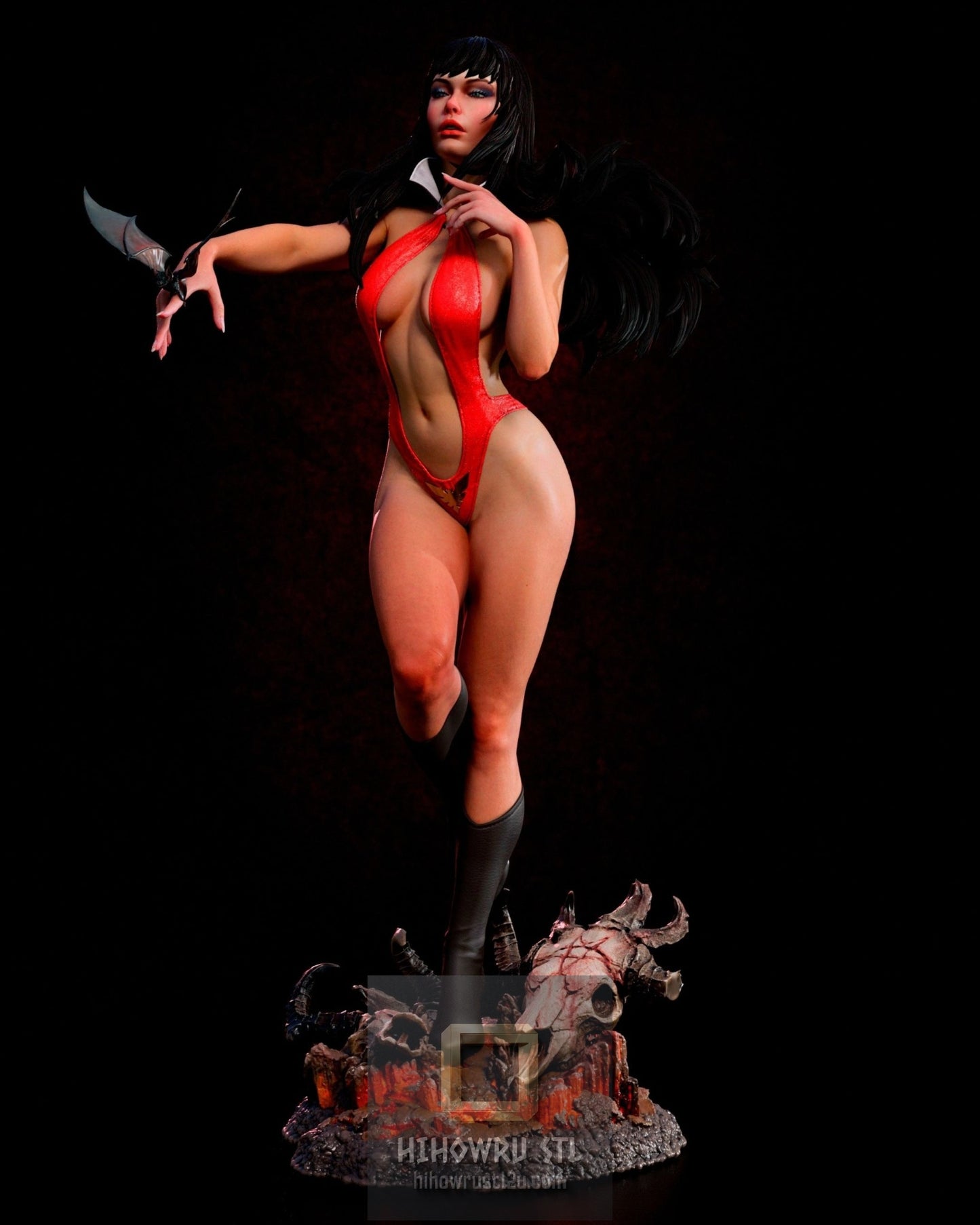 5195 Vampirella - STL 3D Print Files