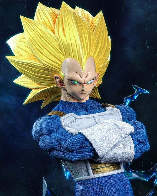 4174 Vegeta SSJ3 - Dragon Ball - STL 3D Print Files
