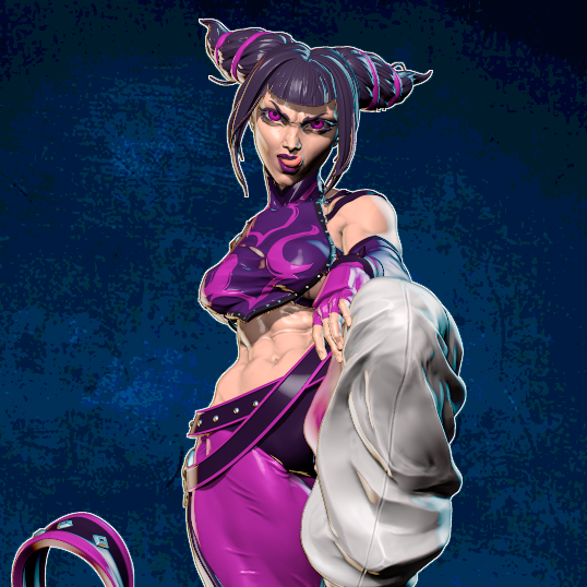 Juri NSFW - Street Fighter - STL 3D Print Files