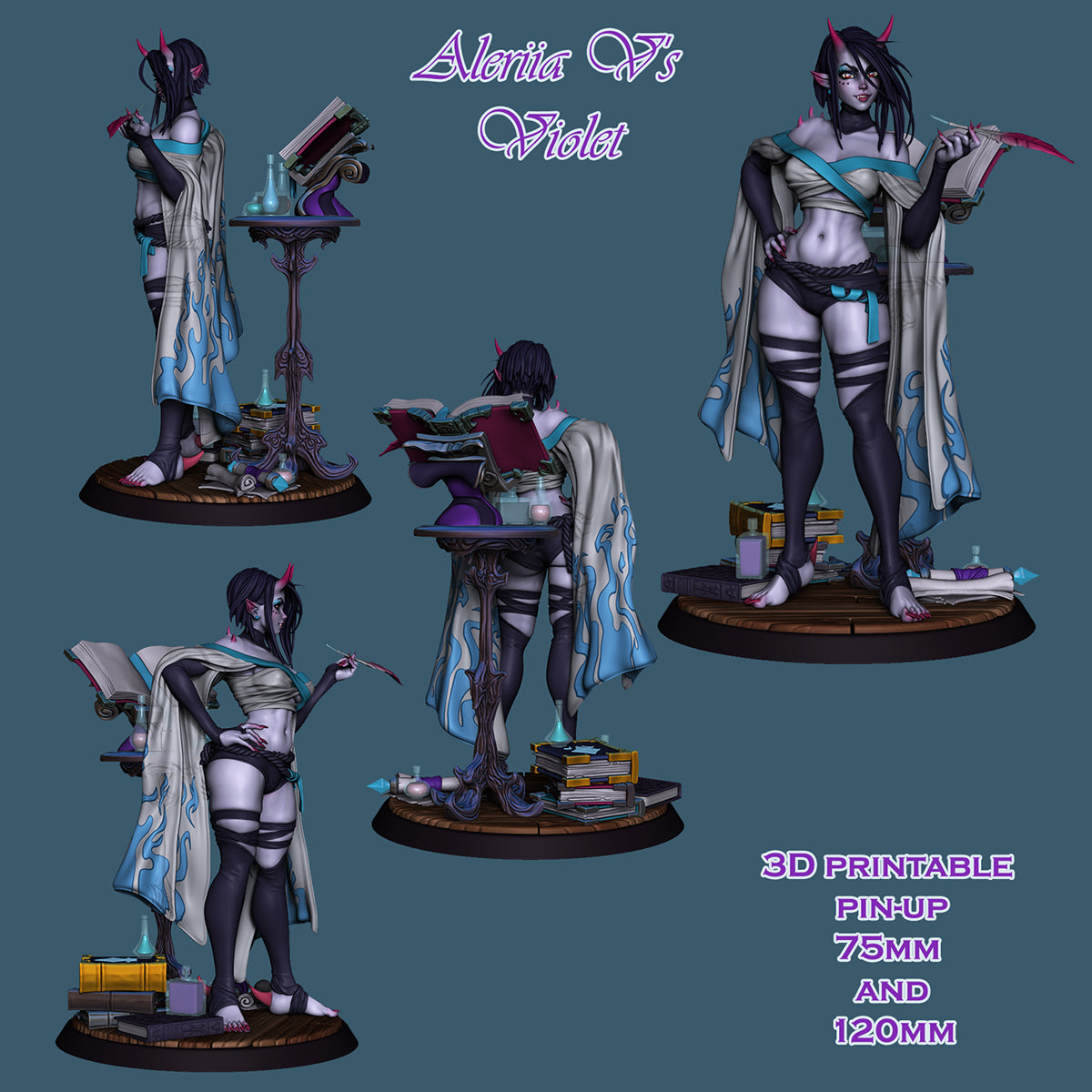 4270 Violet NSFW - STL 3D Print Files