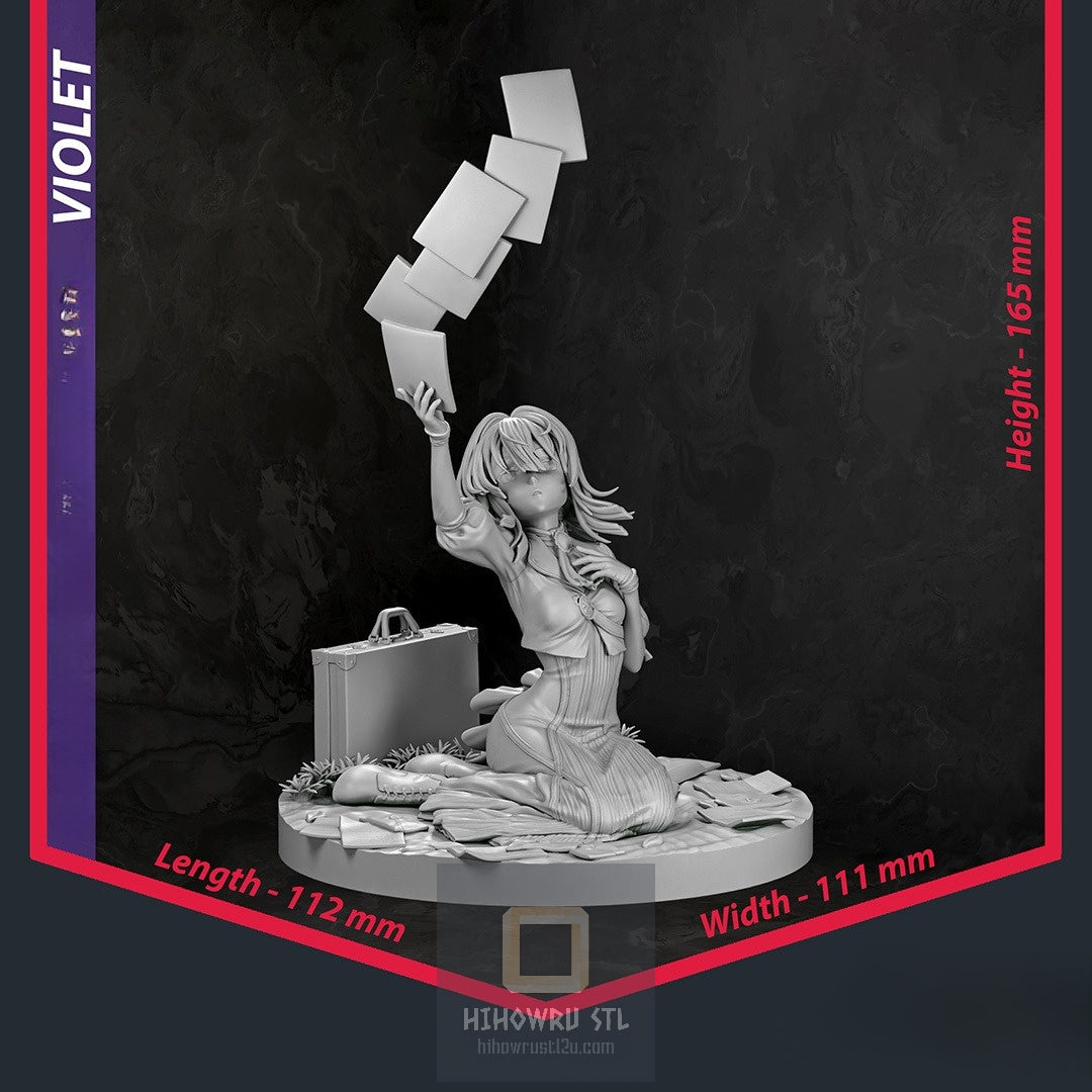 4850 Violet Evergarden NSFW - STL 3D Print Files