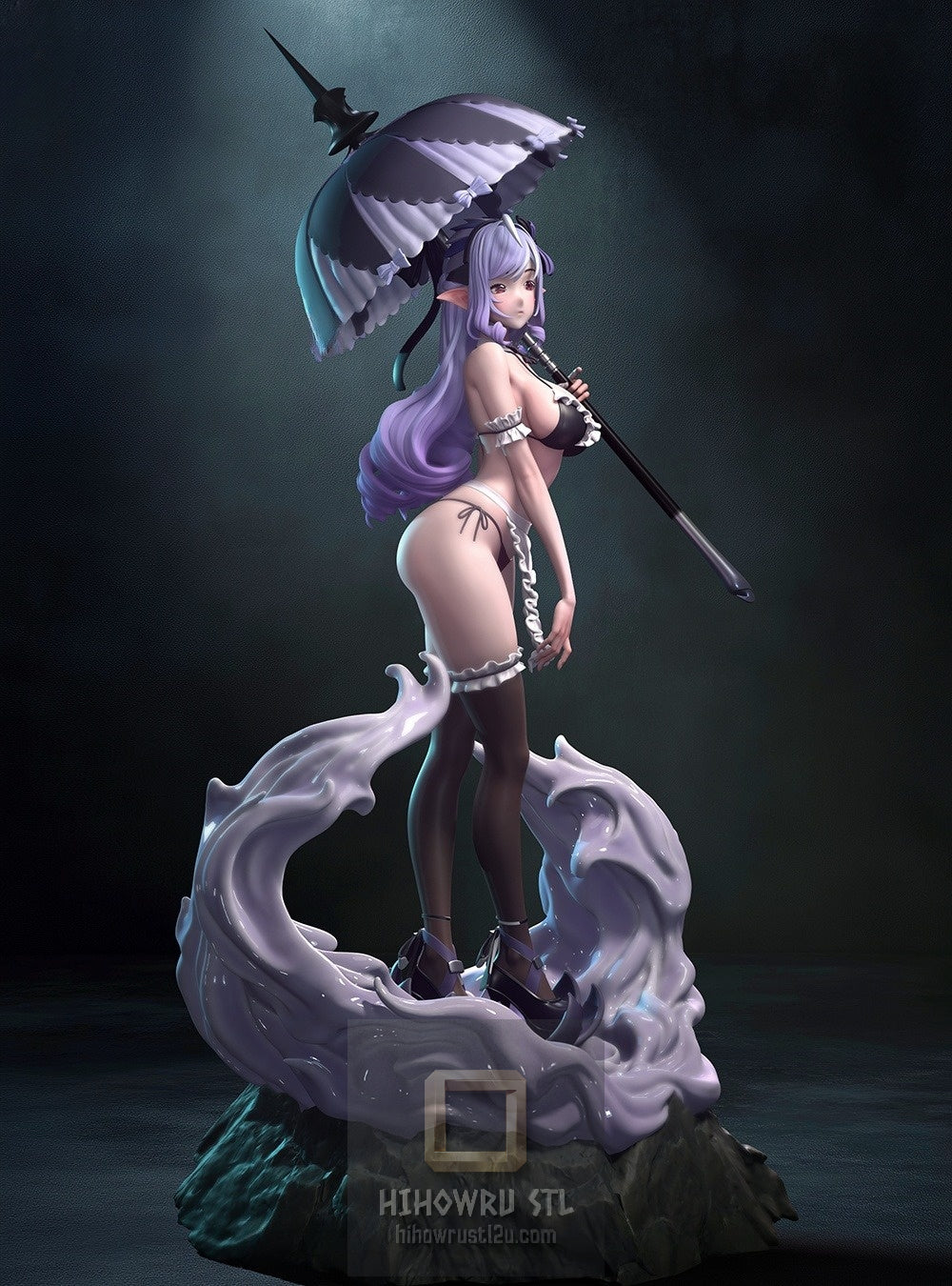 4914 Vivian Banshee NSFW - Zenless Zone Zero  - STL 3D Print Files