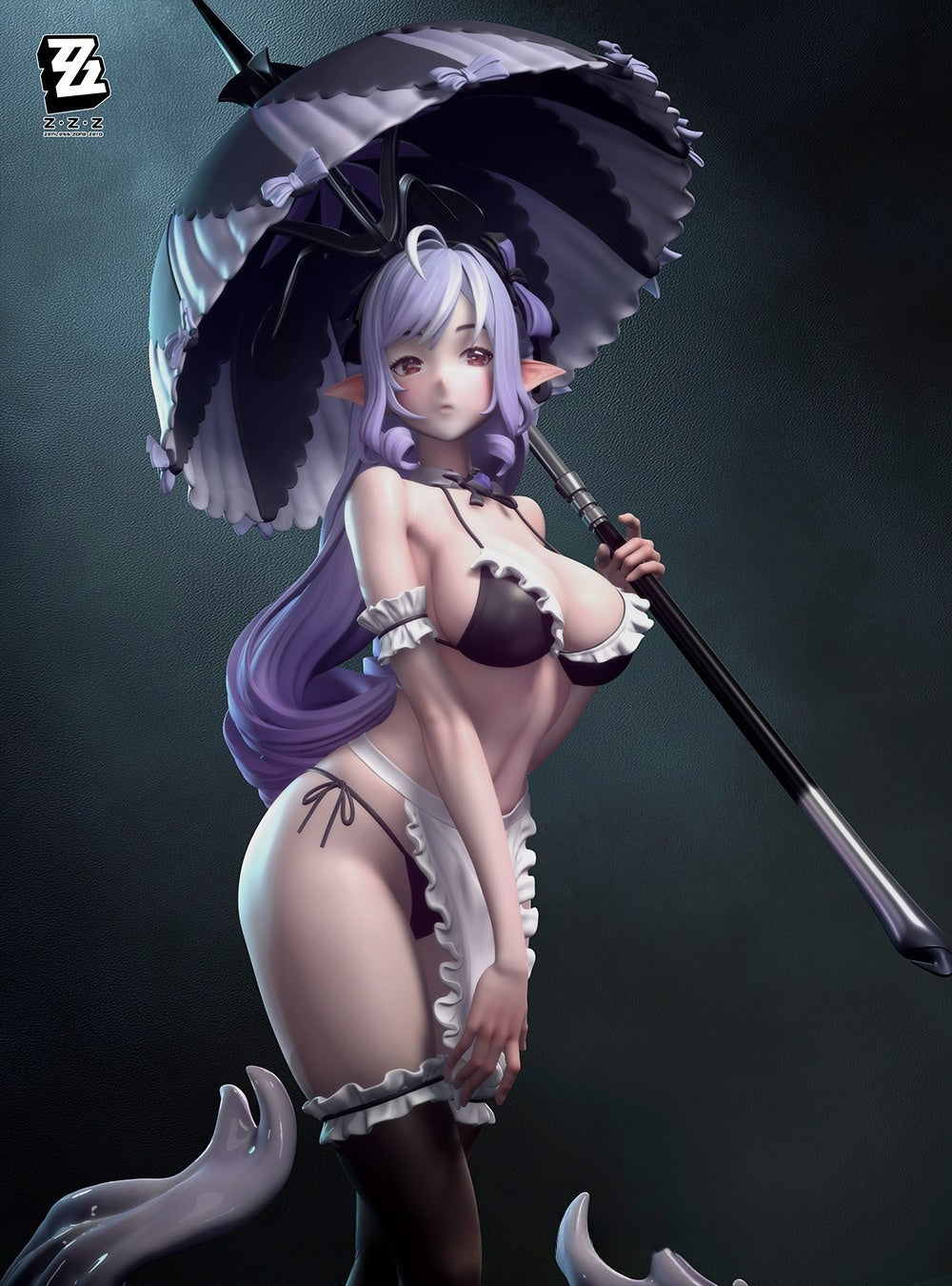 4045 Vivian Banshee NSFW - Zenless Zone Zero - STL 3D Print Files