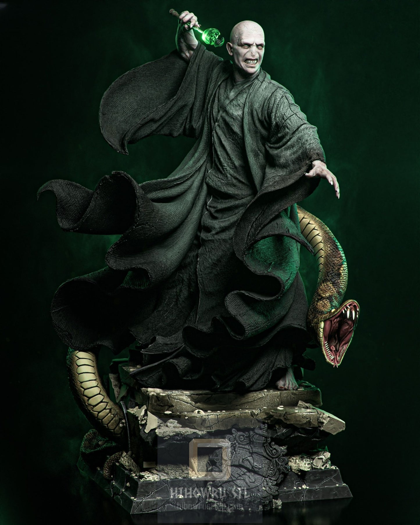 4862 Lord Voldemort - Harry Potter - STL 3D Print Files