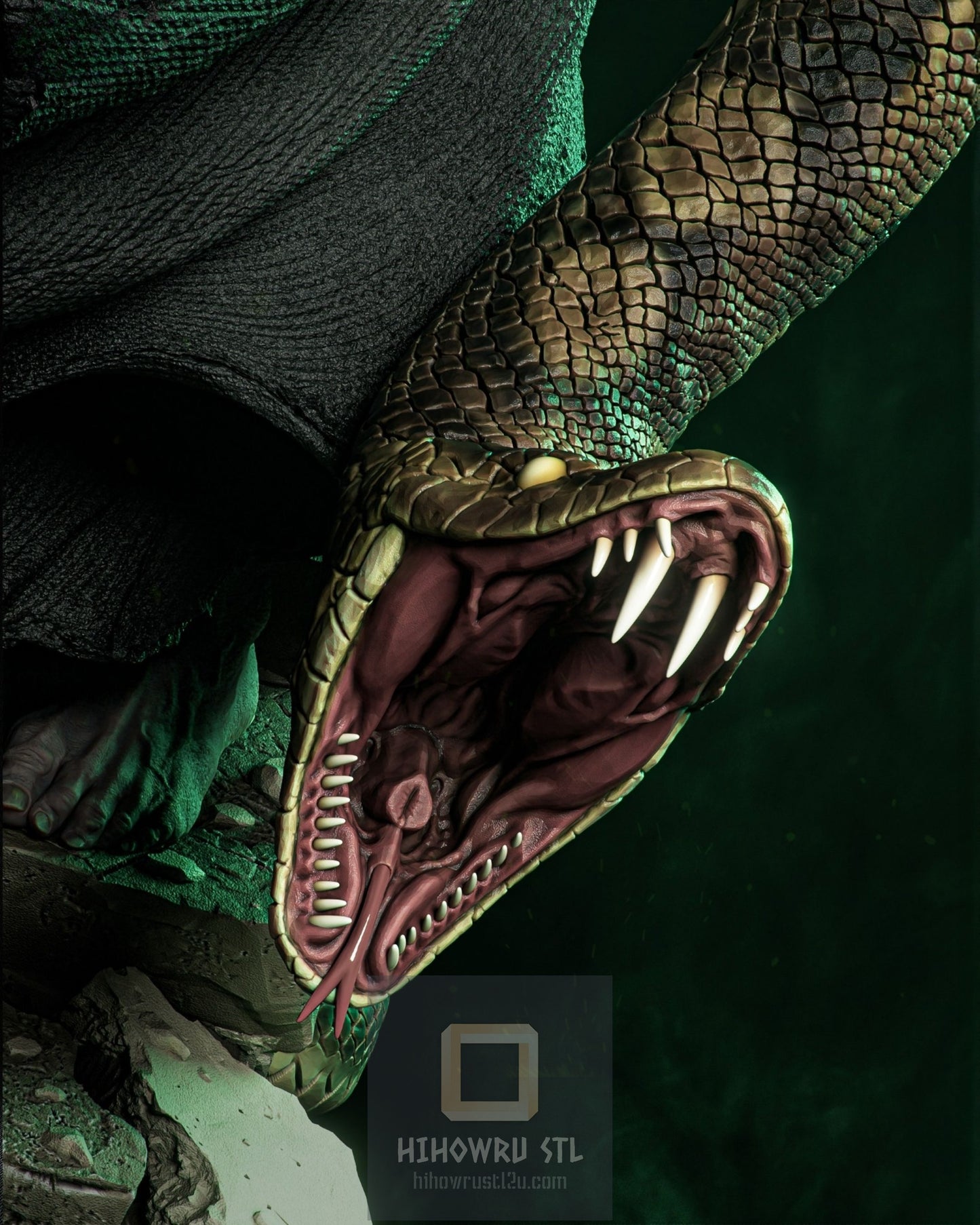 4862 Lord Voldemort - Harry Potter - STL 3D Print Files