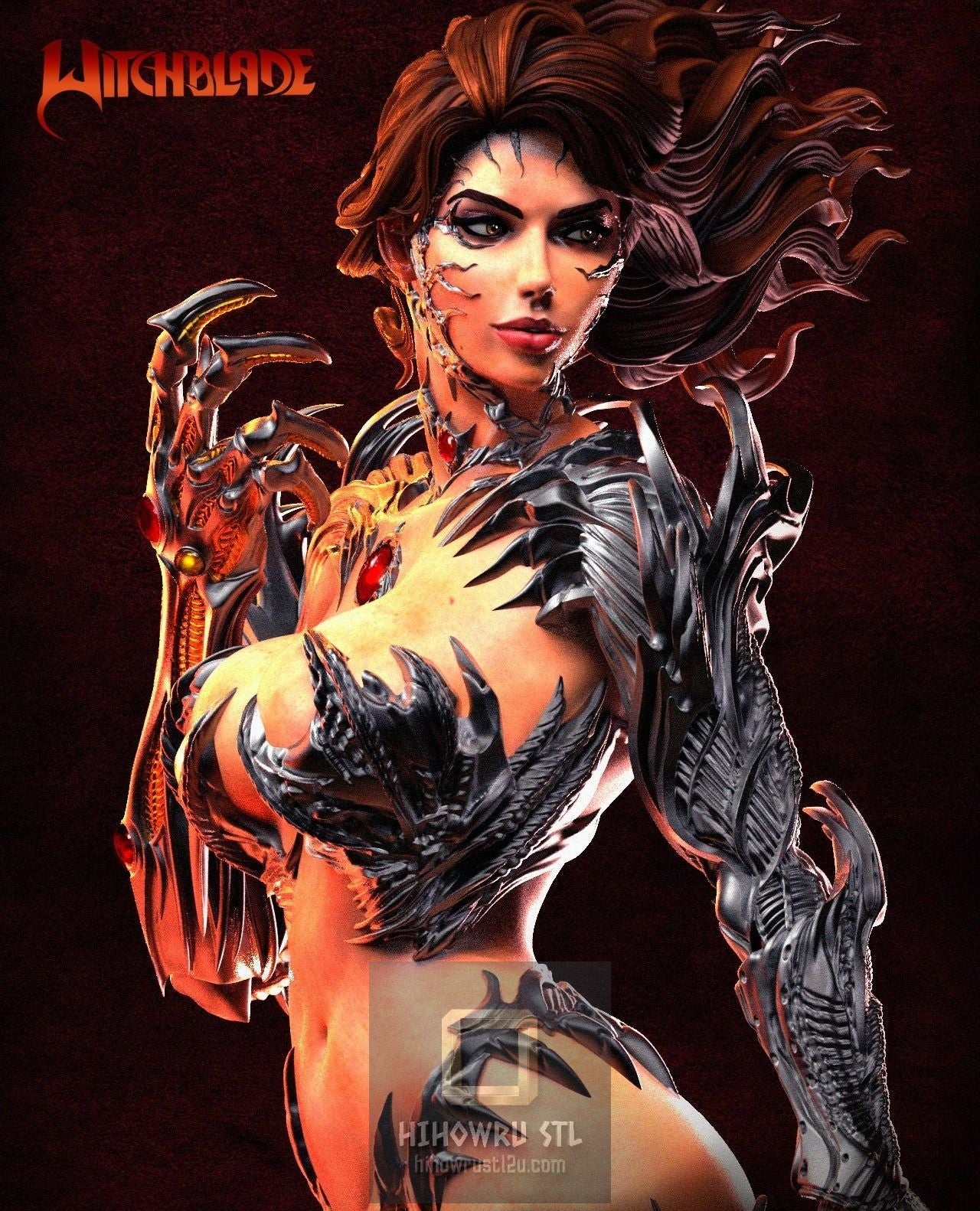5238 Sara Pezzini NSFW - Witchblade - STL 3D Print Files