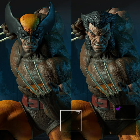 2960 WOLVERINE - LOGAN - STL 3D Print Files