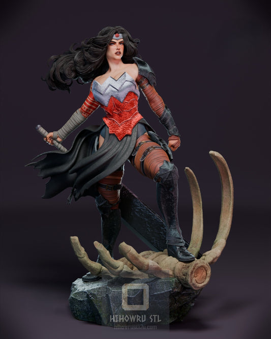 4494 Absolute Wonder Woman - DC Comics - STL 3D Print Files