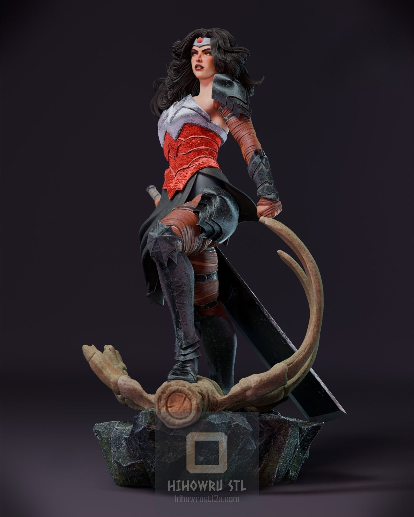 4494 Absolute Wonder Woman - DC Comics - STL 3D Print Files