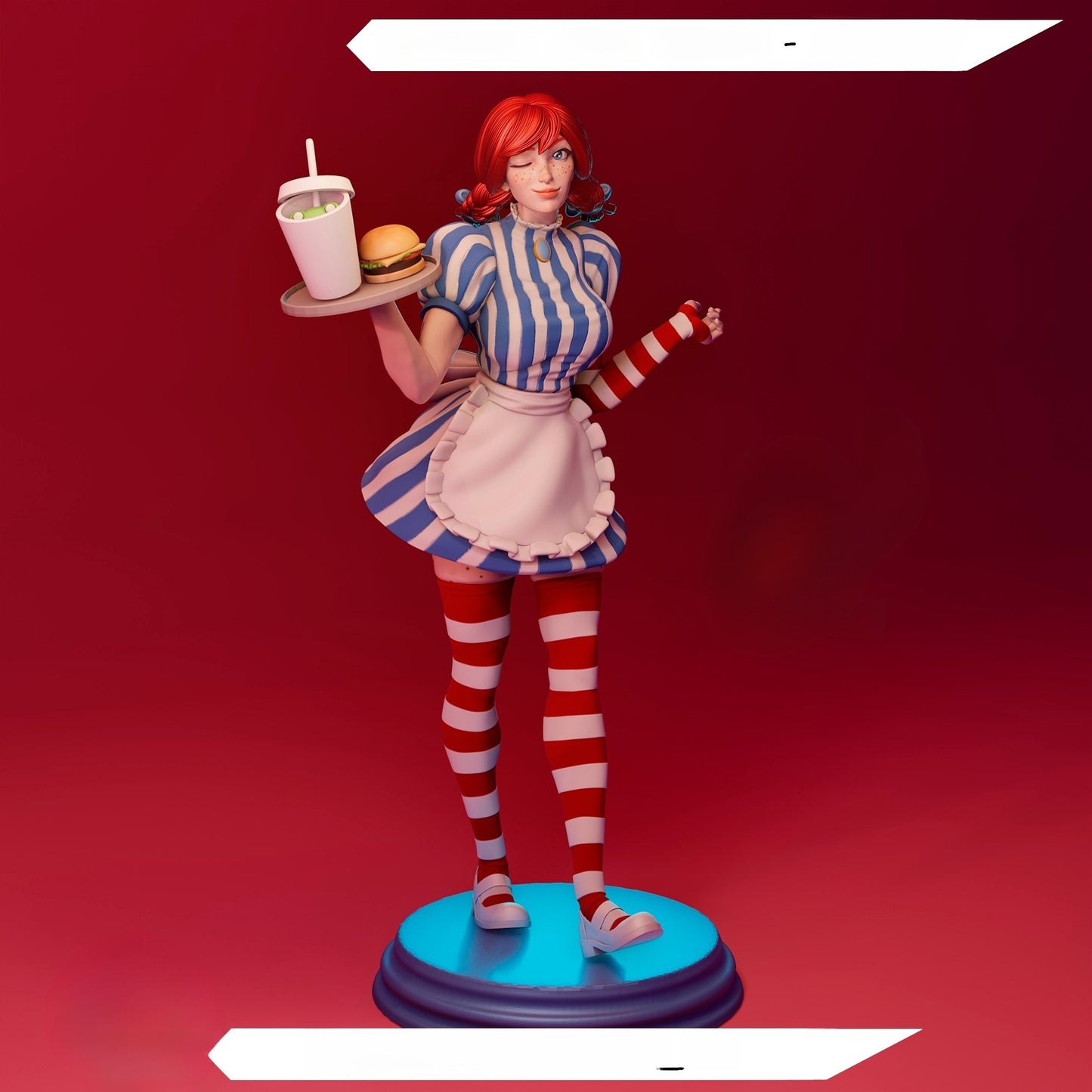 3244 Wendy's NSFW - STL 3D Print Files