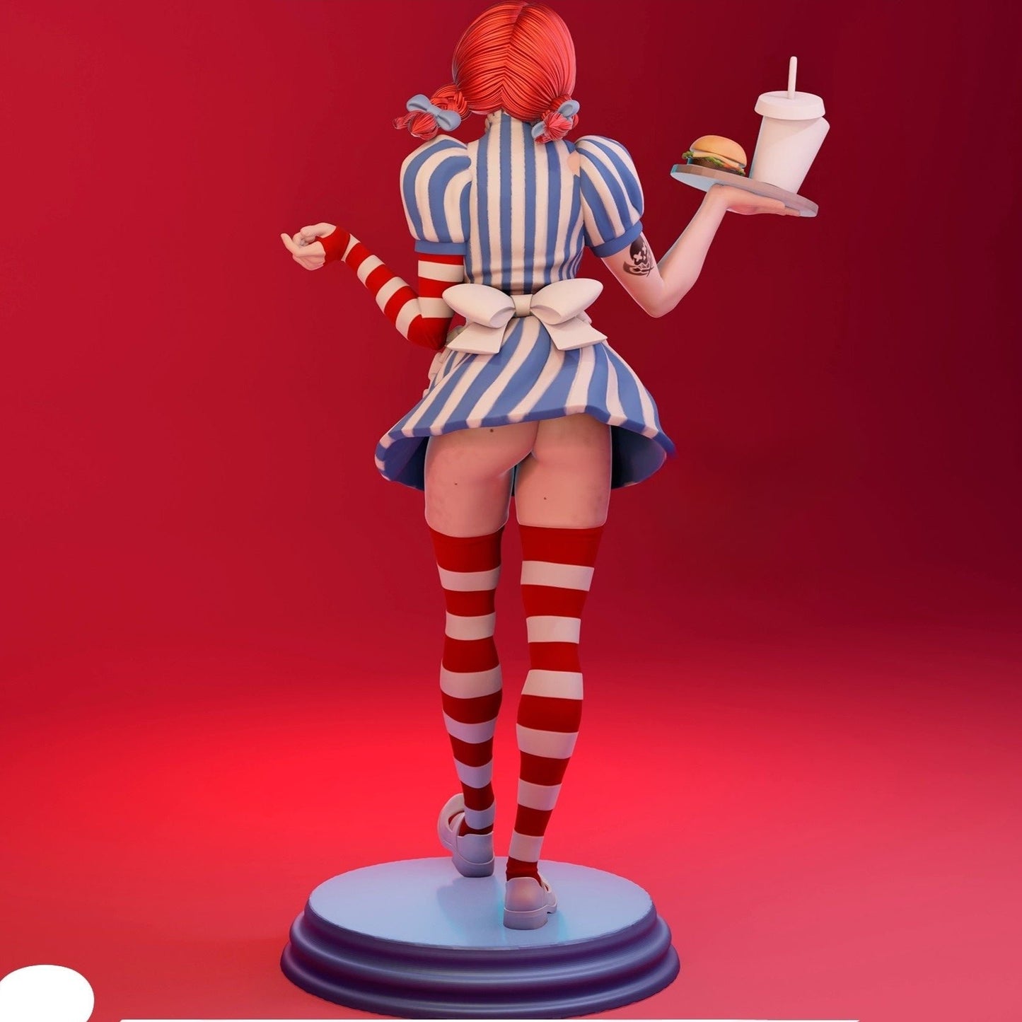 3244 Wendy's NSFW - STL 3D Print Files