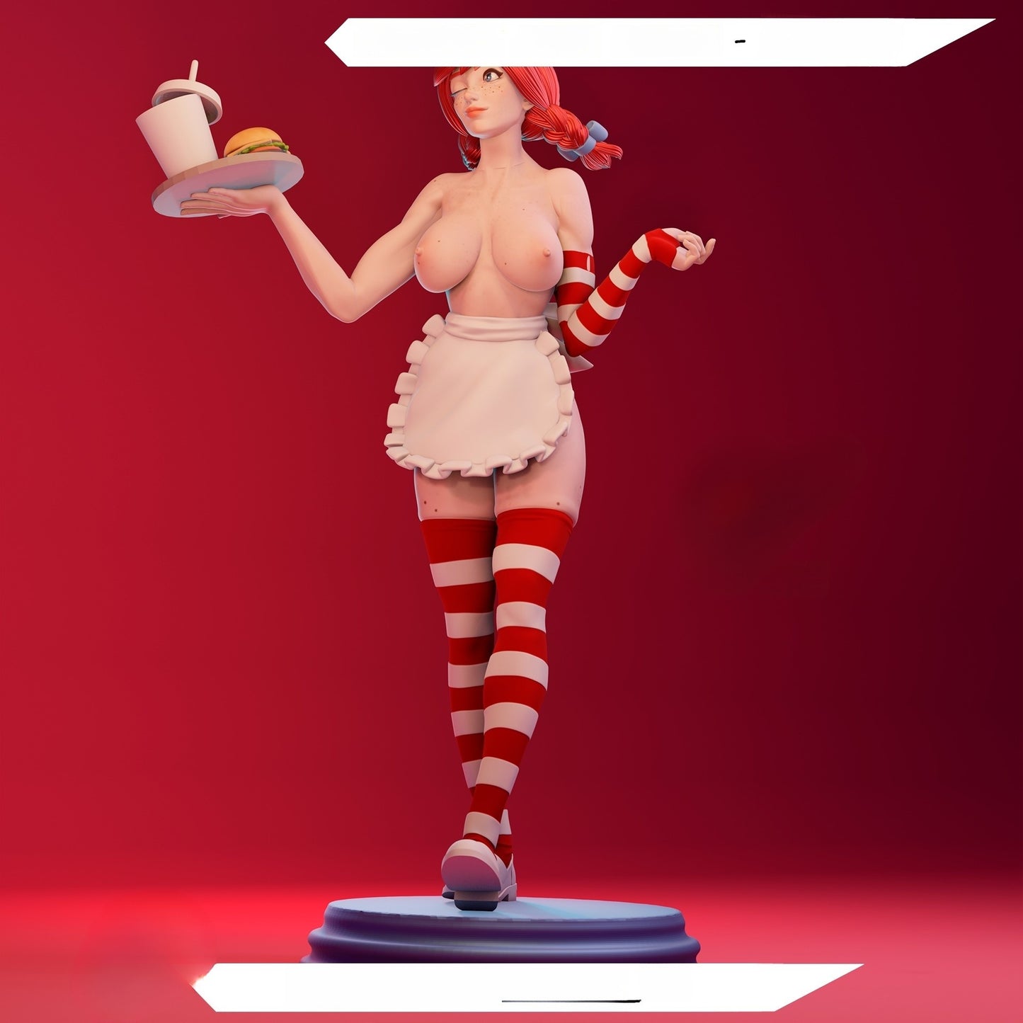 3244 Wendy's NSFW - STL 3D Print Files