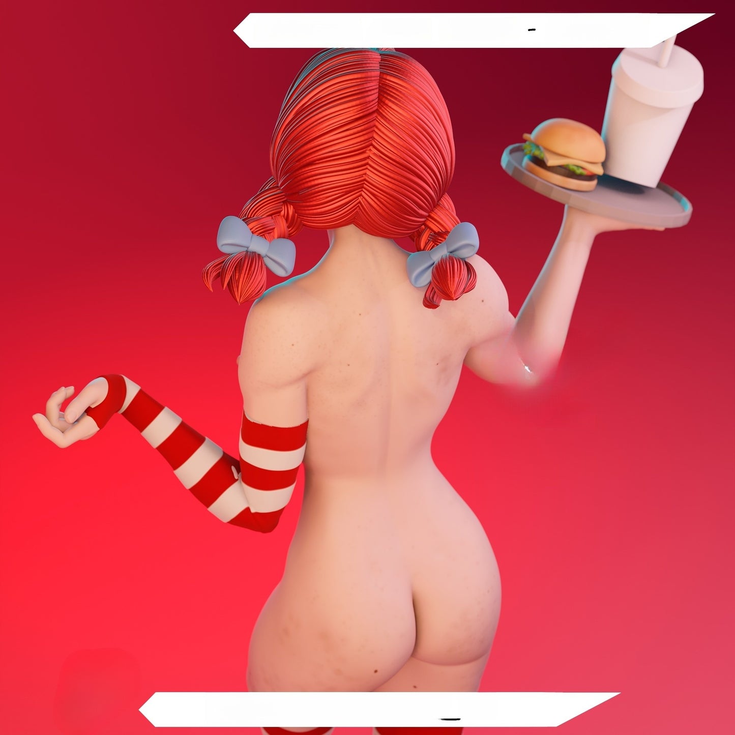 3244 Wendy's NSFW - STL 3D Print Files