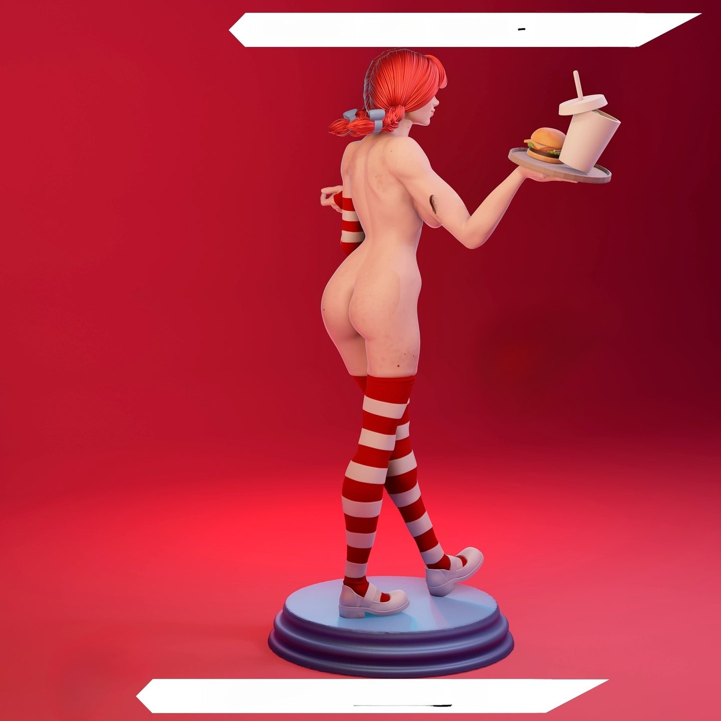 3244 Wendy's NSFW - STL 3D Print Files