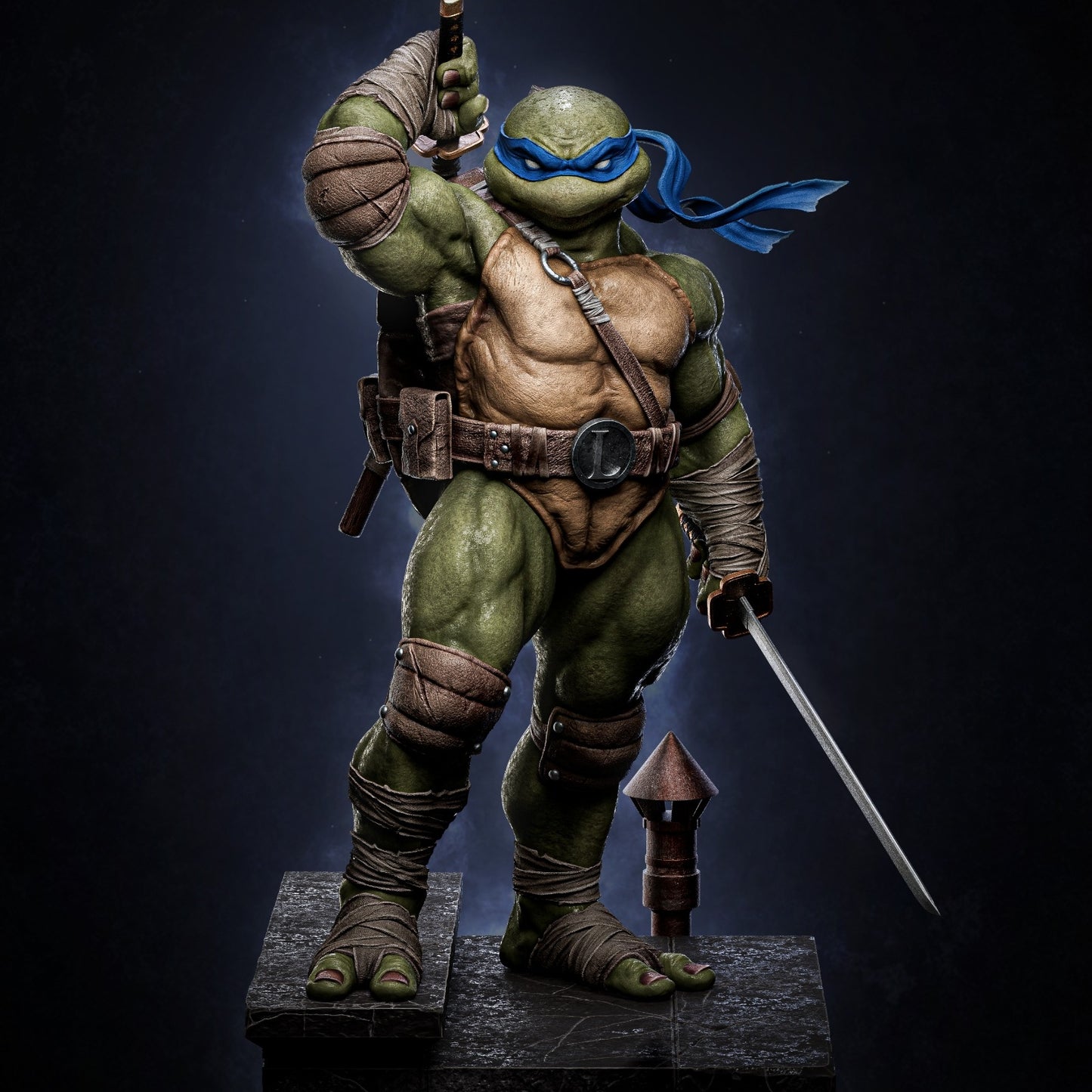 2219 Teenage Mutant Ninja Turtles Diorama - STL 3D Print Files