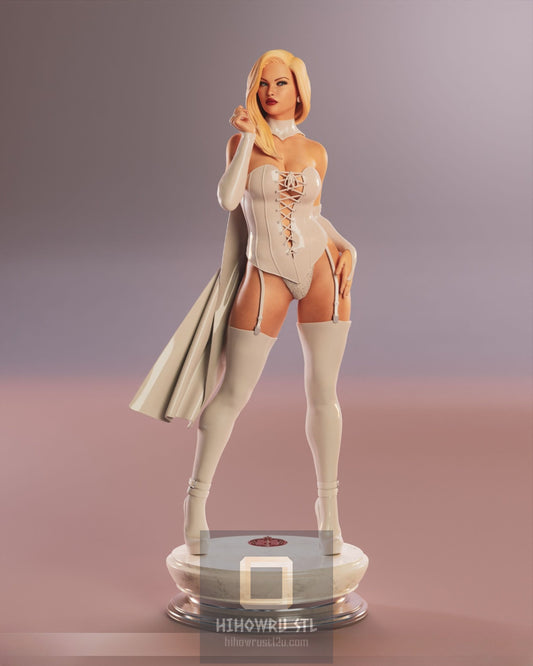 4584 Emma Frost - X-men - STL 3D Print Files