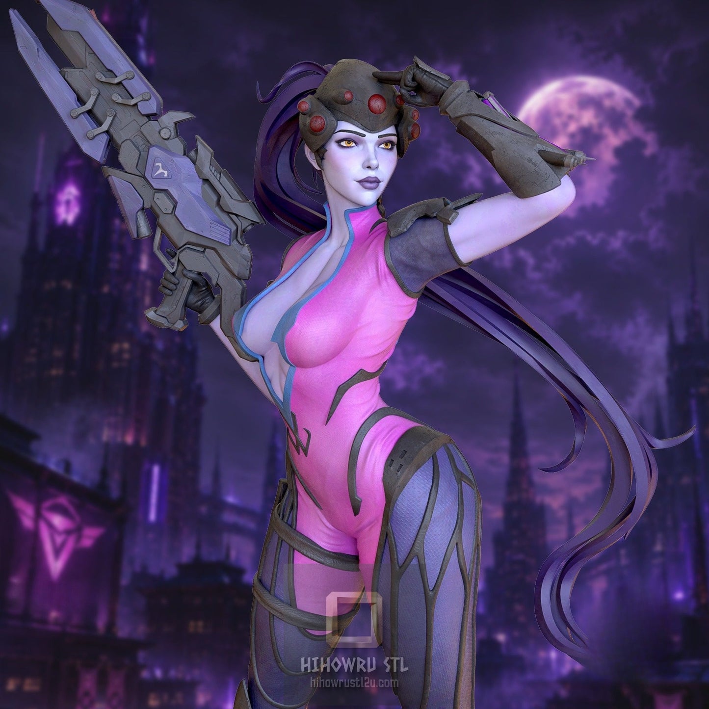 5326 Widowmaker NSFW - Overwatch - STL 3D Print Files