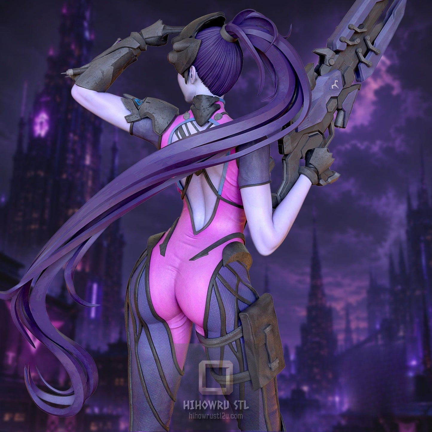5326 Widowmaker NSFW - Overwatch - STL 3D Print Files
