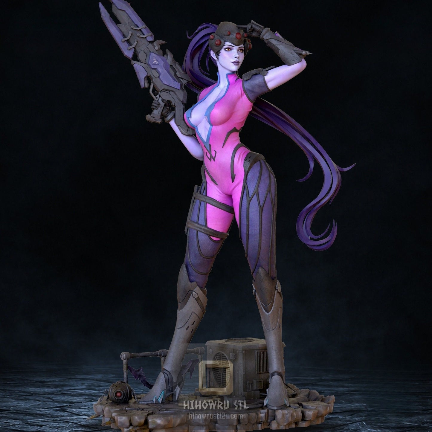 5326 Widowmaker NSFW - Overwatch - STL 3D Print Files