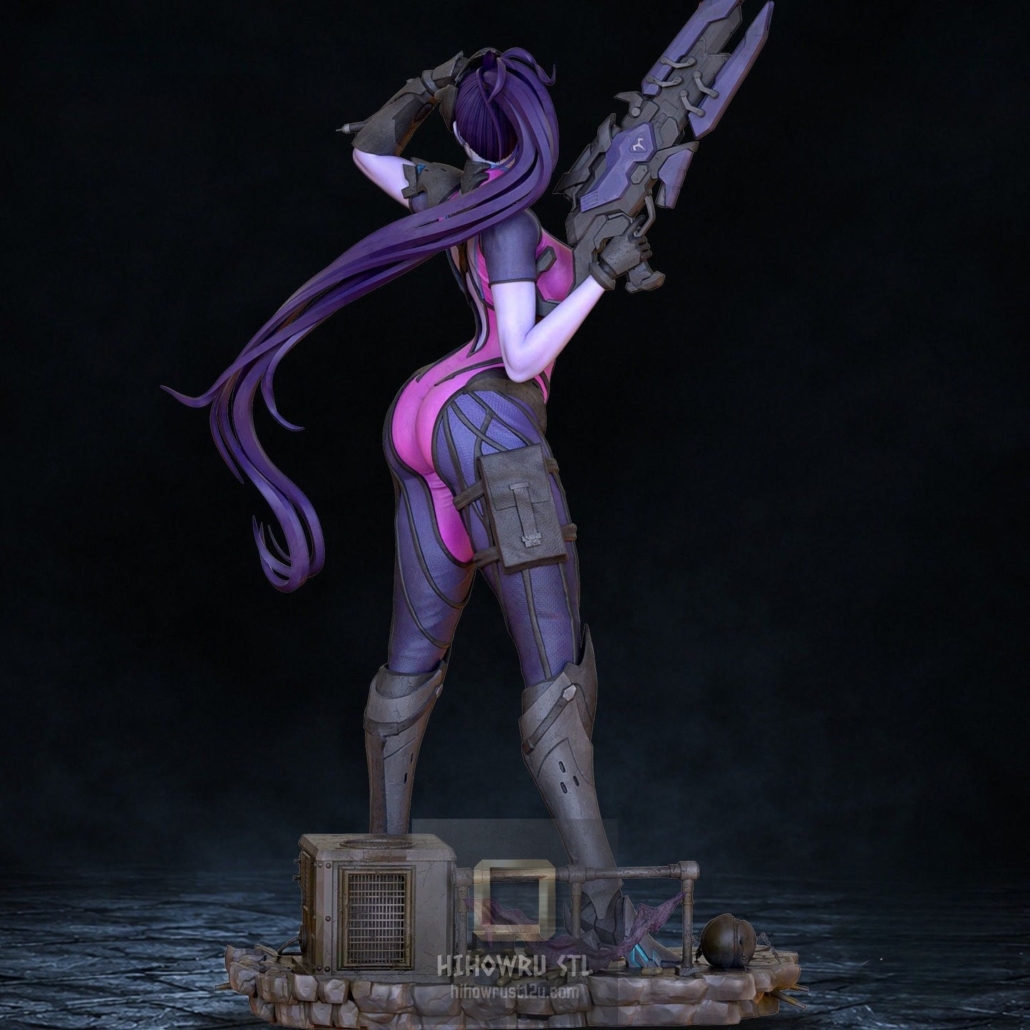 5326 Widowmaker NSFW - Overwatch - STL 3D Print Files