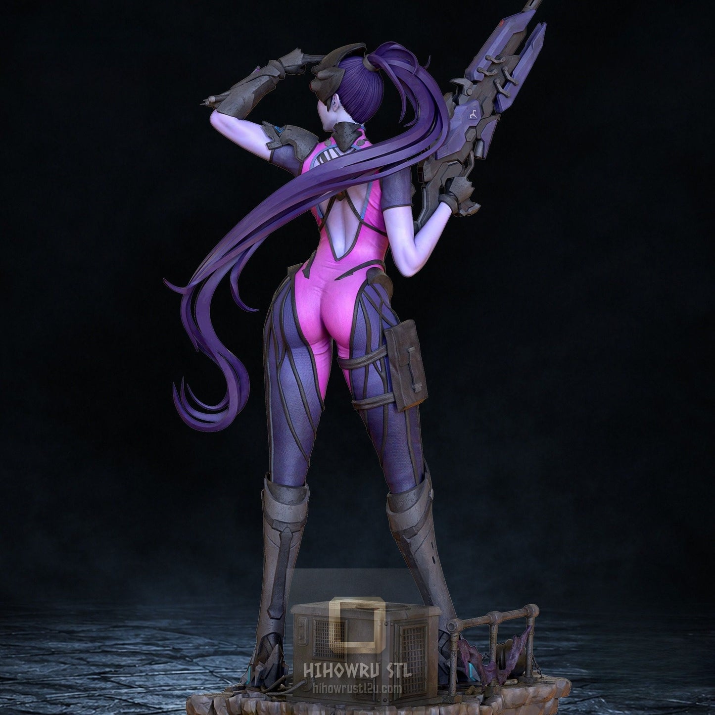 5326 Widowmaker NSFW - Overwatch - STL 3D Print Files