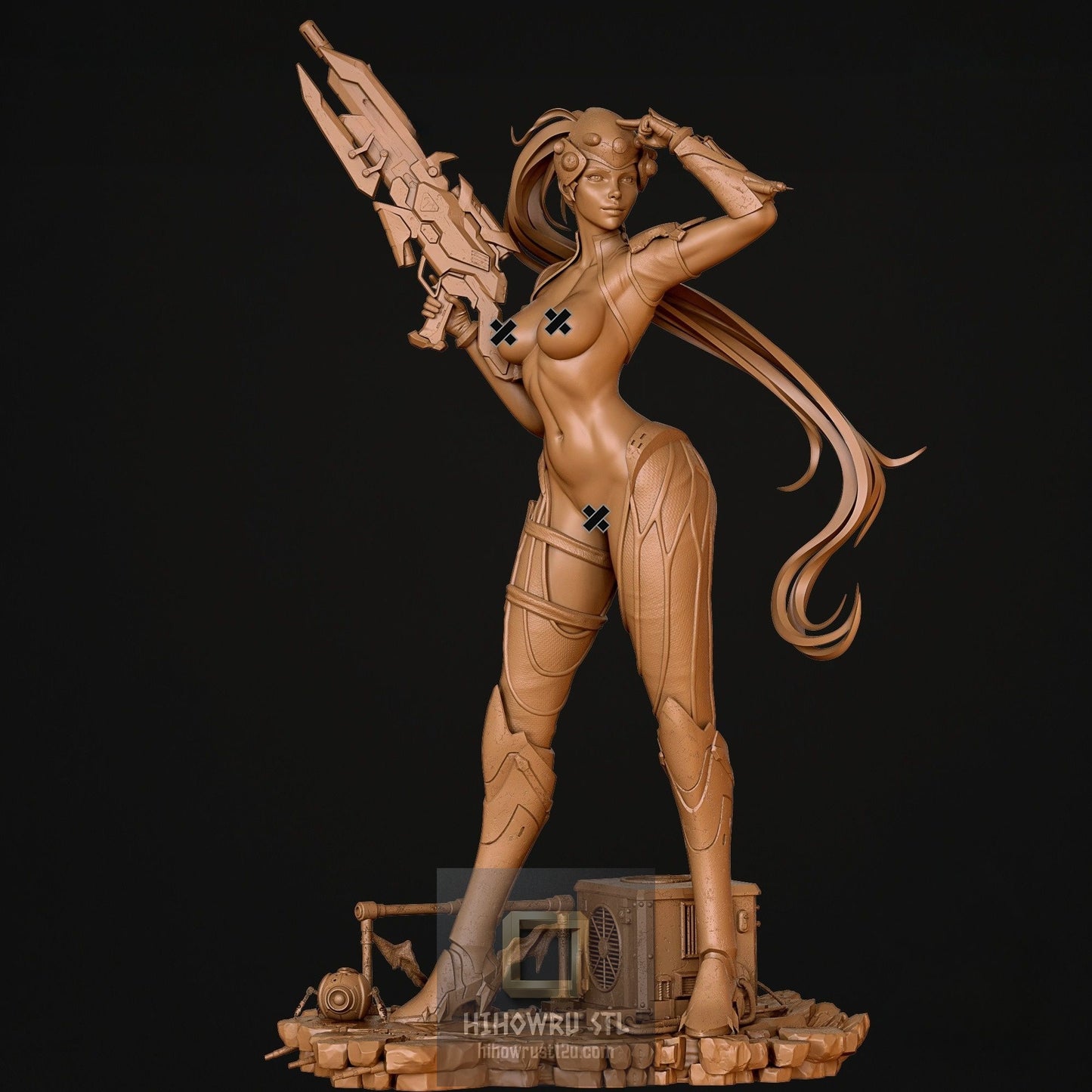 5326 Widowmaker NSFW - Overwatch - STL 3D Print Files