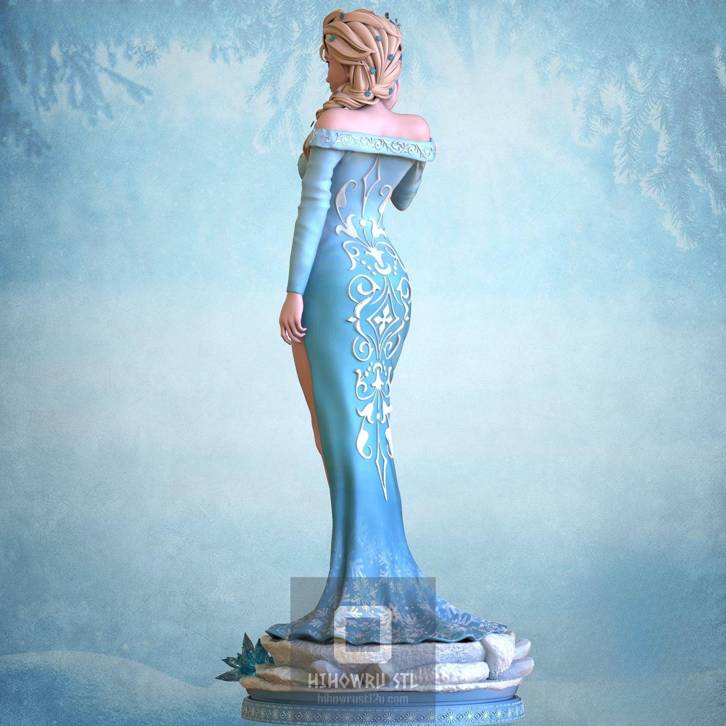 4344 Elsa NSFW - Frozen - STL 3D Print Files