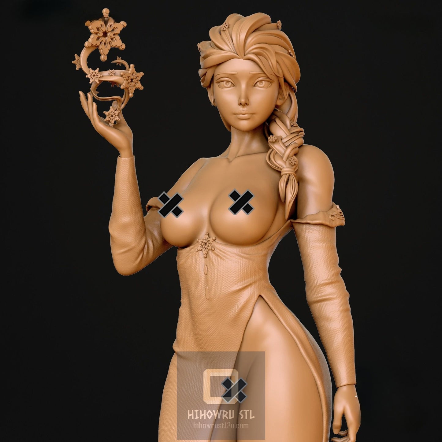 4344 Elsa NSFW - Frozen - STL 3D Print Files