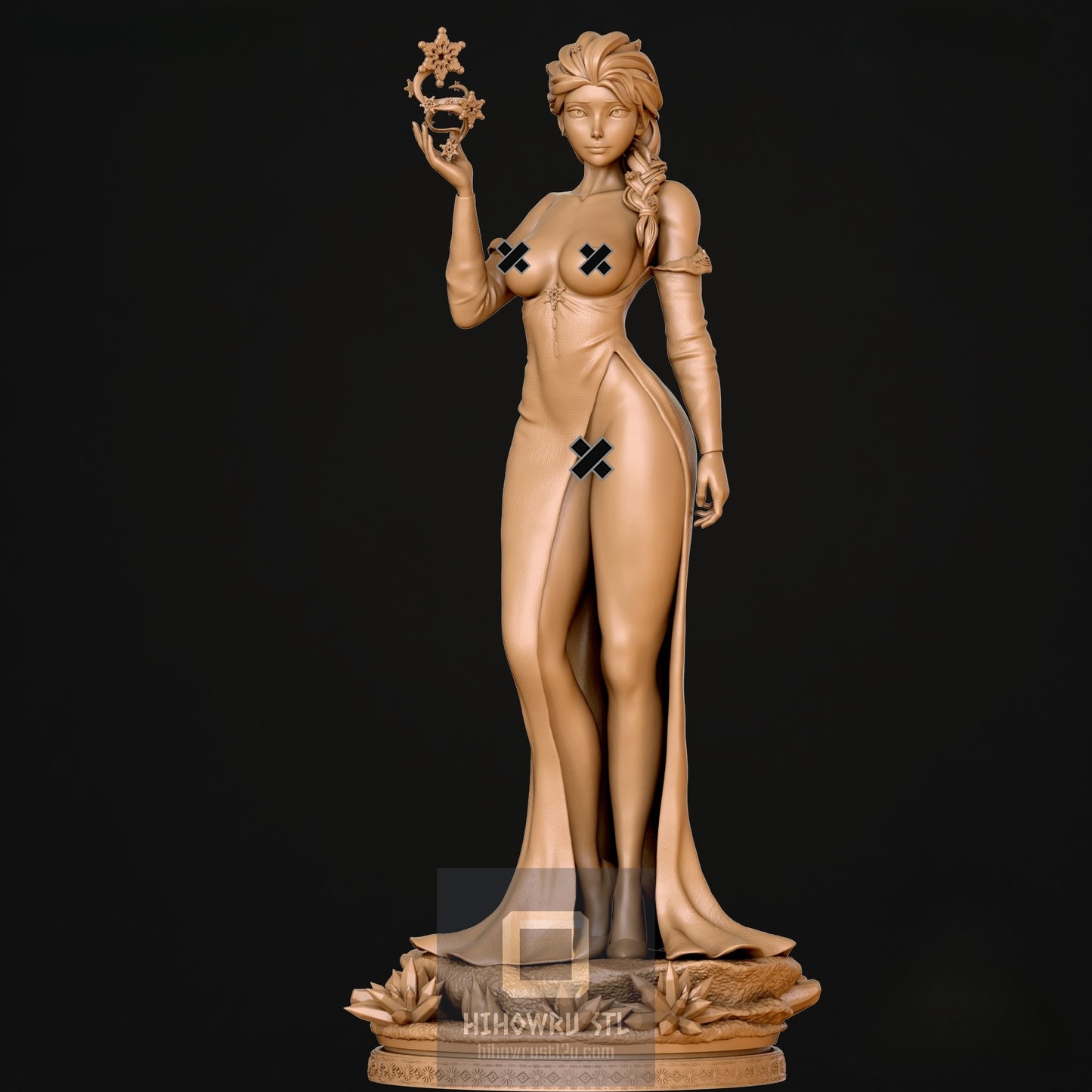 4344 Elsa NSFW - Frozen - STL 3D Print Files