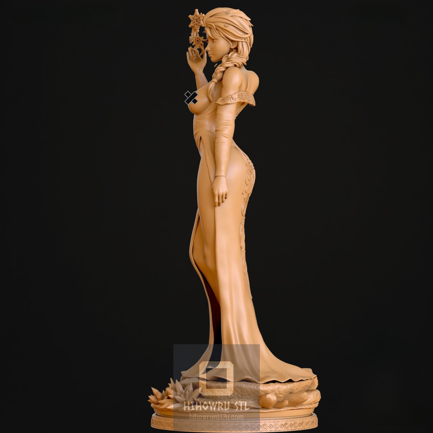 4344 Elsa NSFW - Frozen - STL 3D Print Files