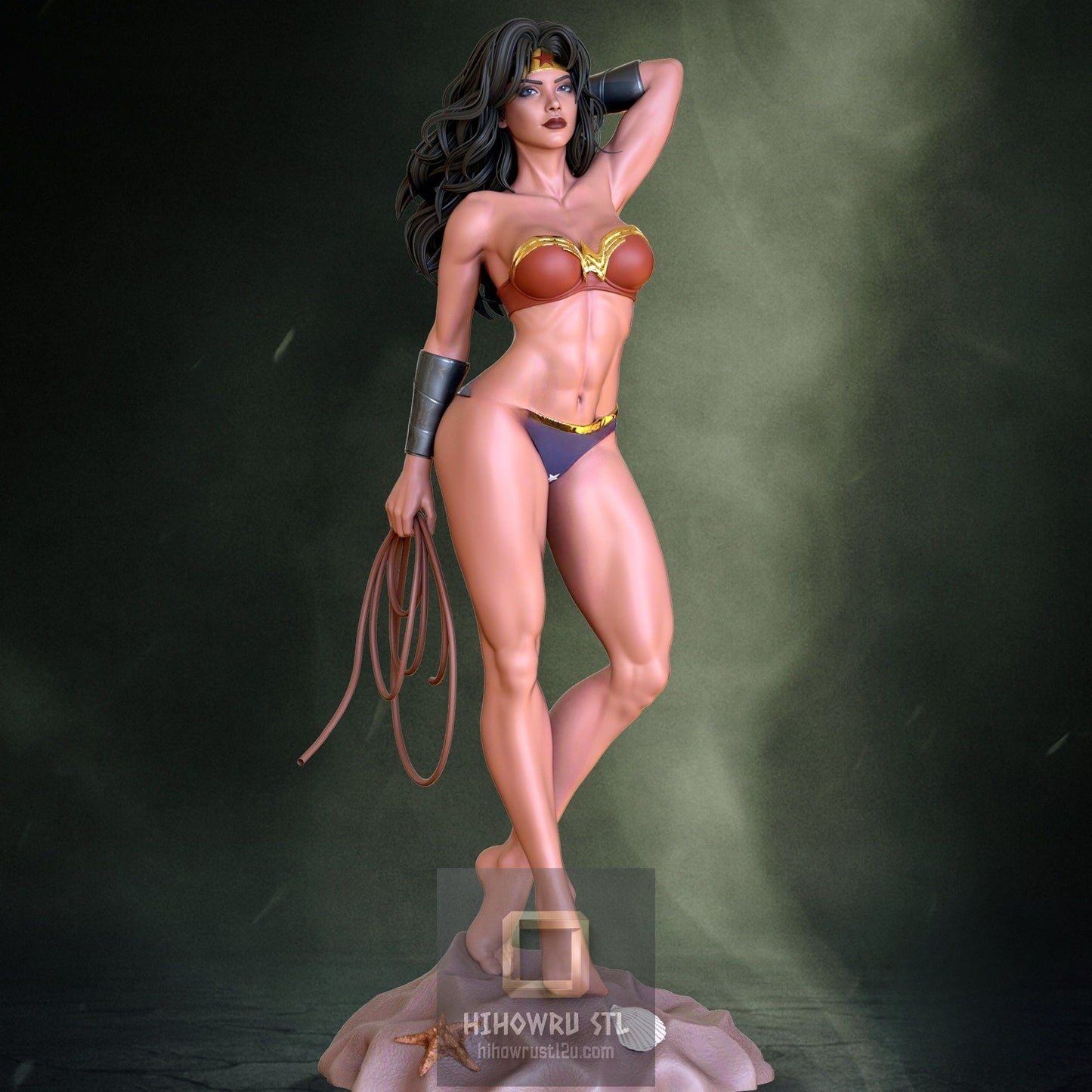 5341 Wonder Woman NSFW - DC COMICS - STL 3D Print Files