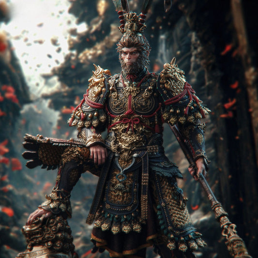 3291 Black Myth Wukong - Destined One - STL 3D Print Files