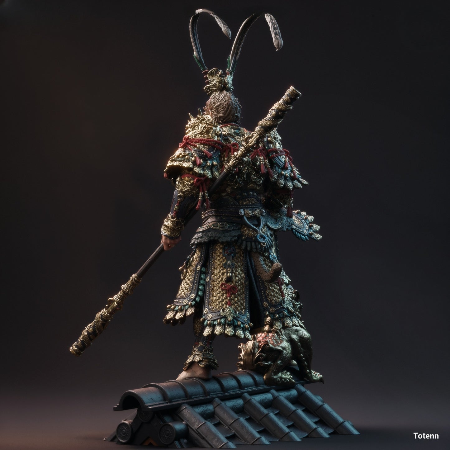 3291 Black Myth Wukong - Destined One - STL 3D Print Files