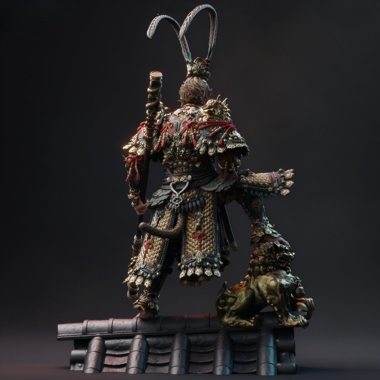 3291 Black Myth Wukong - Destined One - STL 3D Print Files