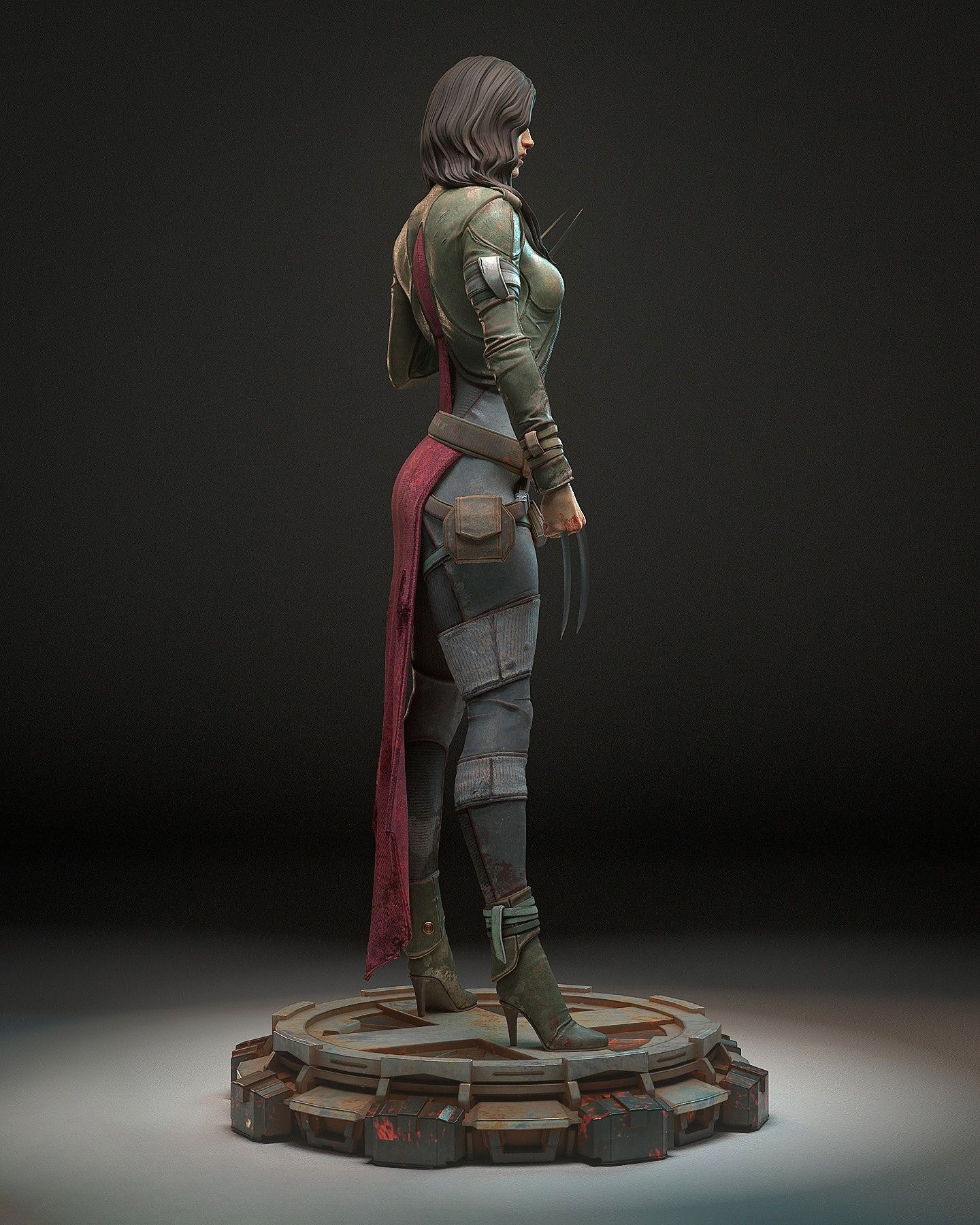 4016 X-23 - X-men - STL 3D Print Files