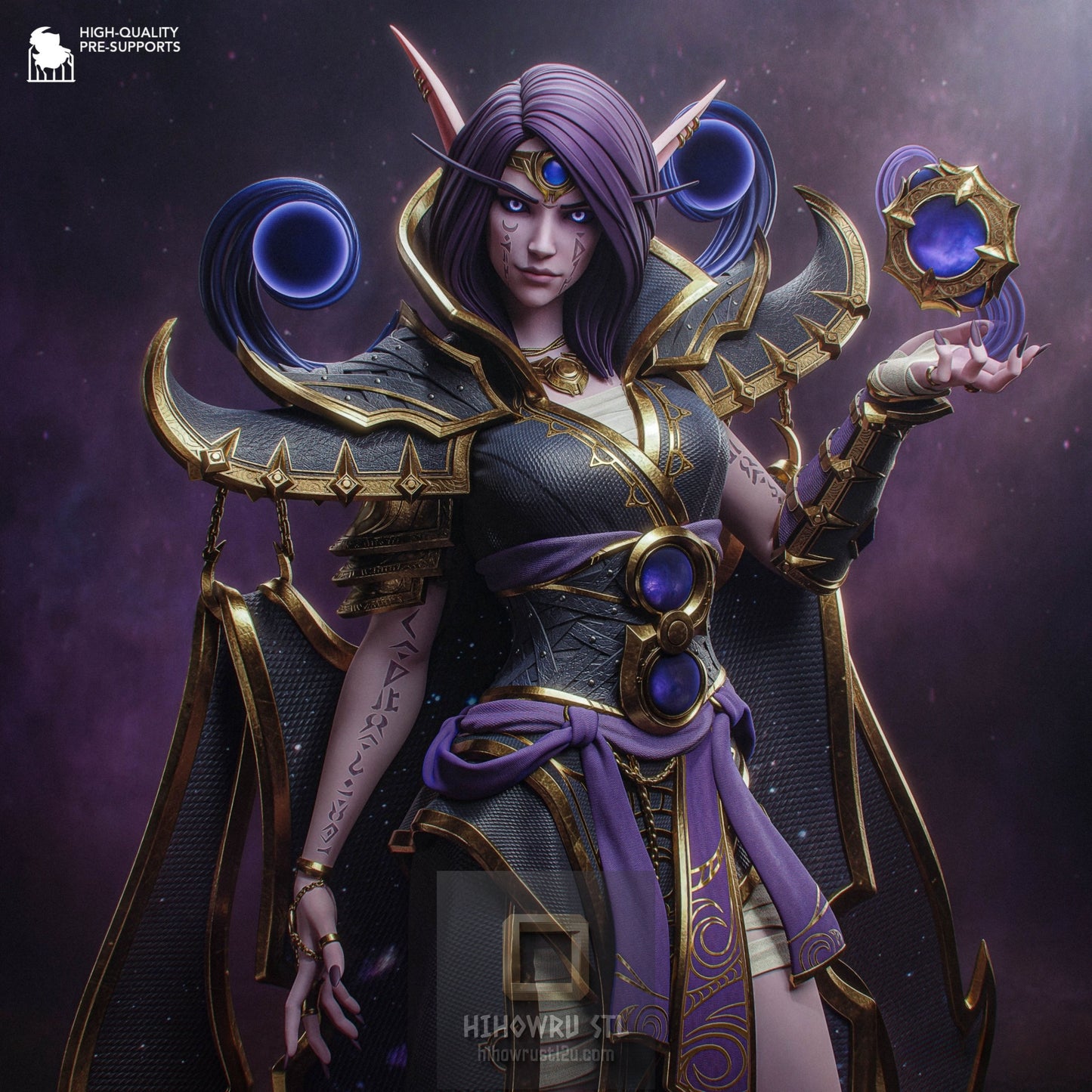 5097 Xal'atath - World of Warcraft - STL 3D Print Files