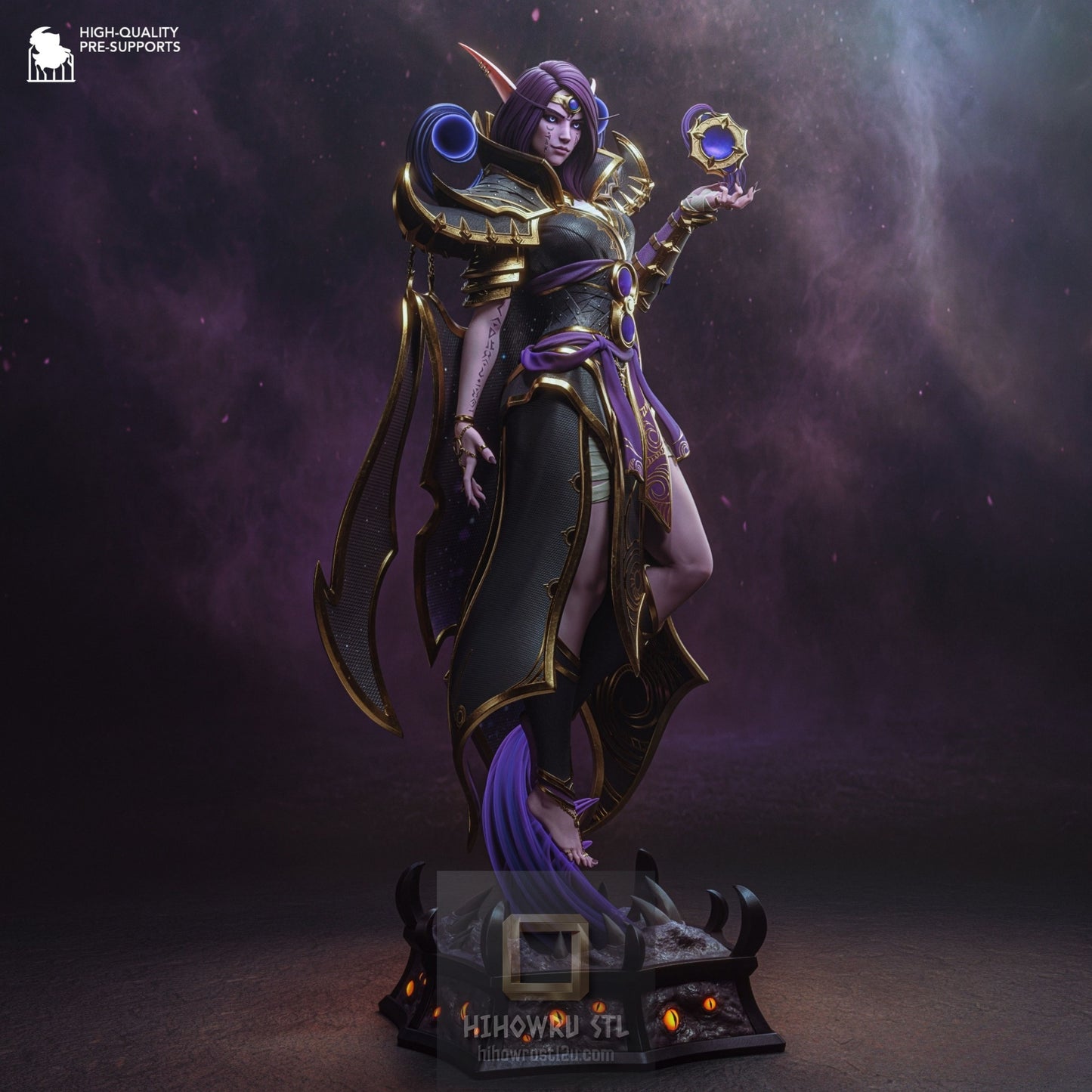5097 Xal'atath - World of Warcraft - STL 3D Print Files