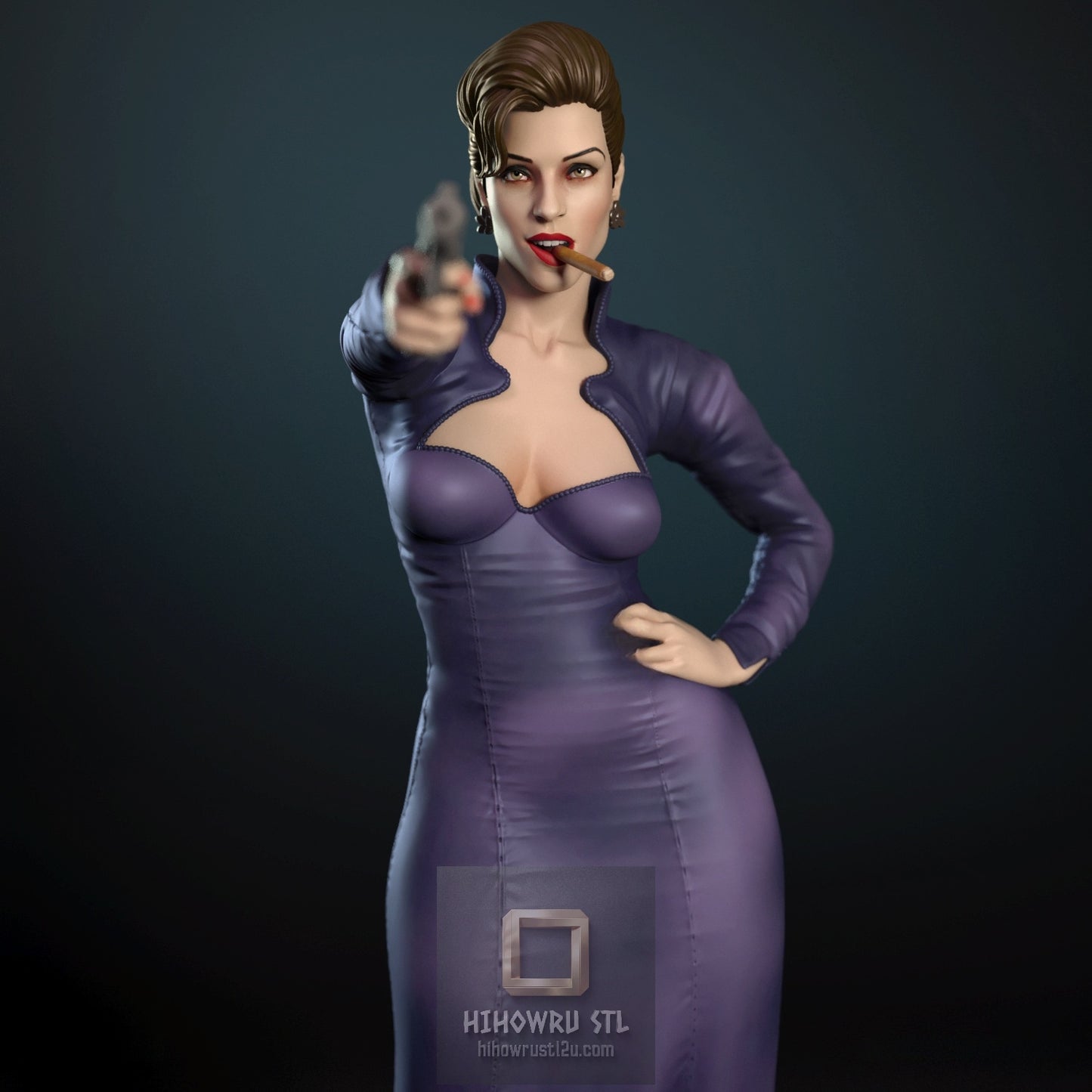 5266 Xenia Onatopp NSFW - Goldeneye - STL 3D Print Files