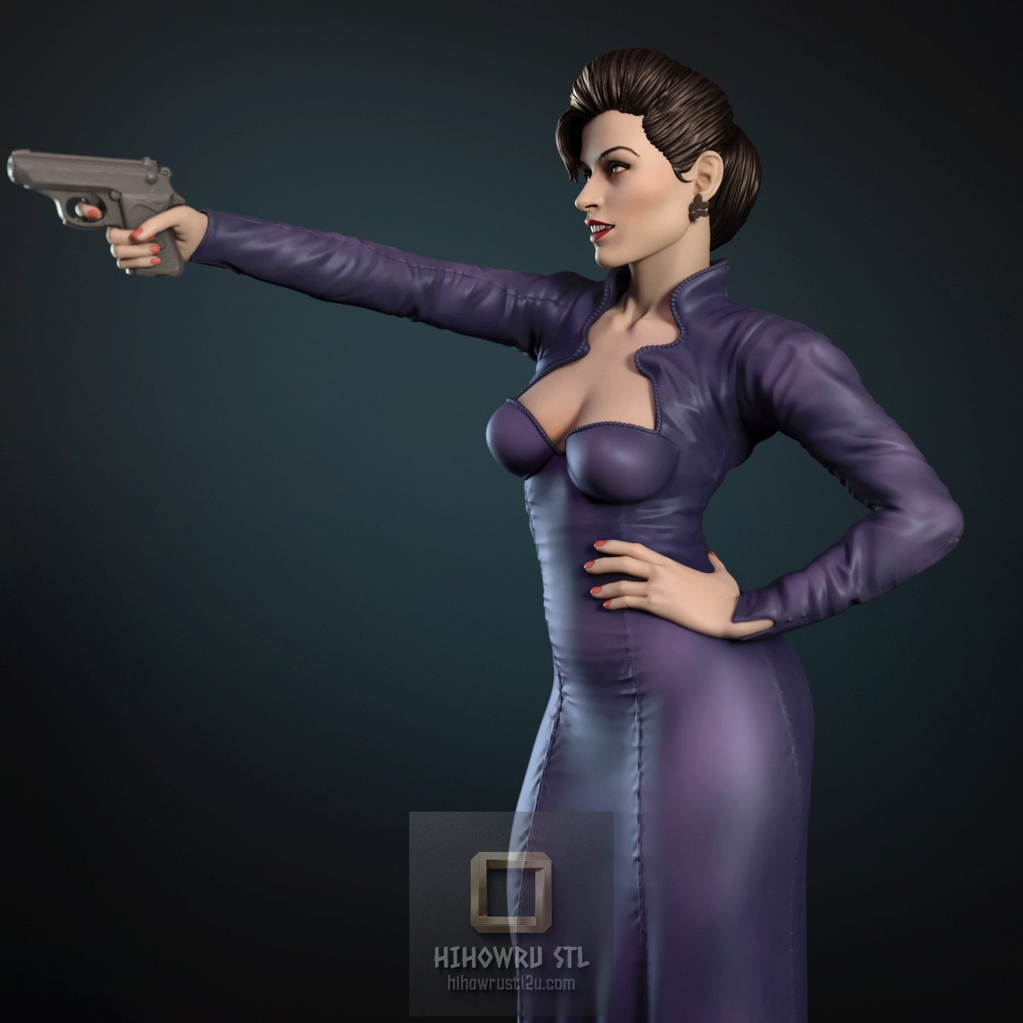 5266 Xenia Onatopp NSFW - Goldeneye - STL 3D Print Files
