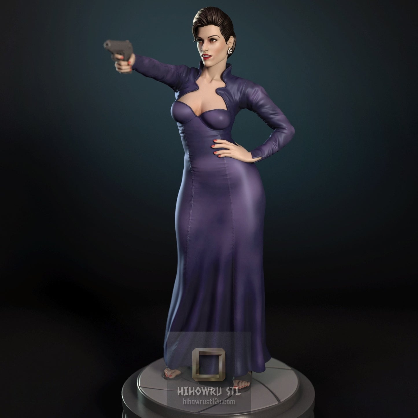 5266 Xenia Onatopp NSFW - Goldeneye - STL 3D Print Files