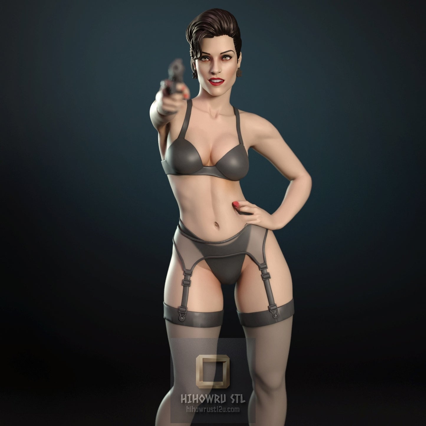 5266 Xenia Onatopp NSFW - Goldeneye - STL 3D Print Files