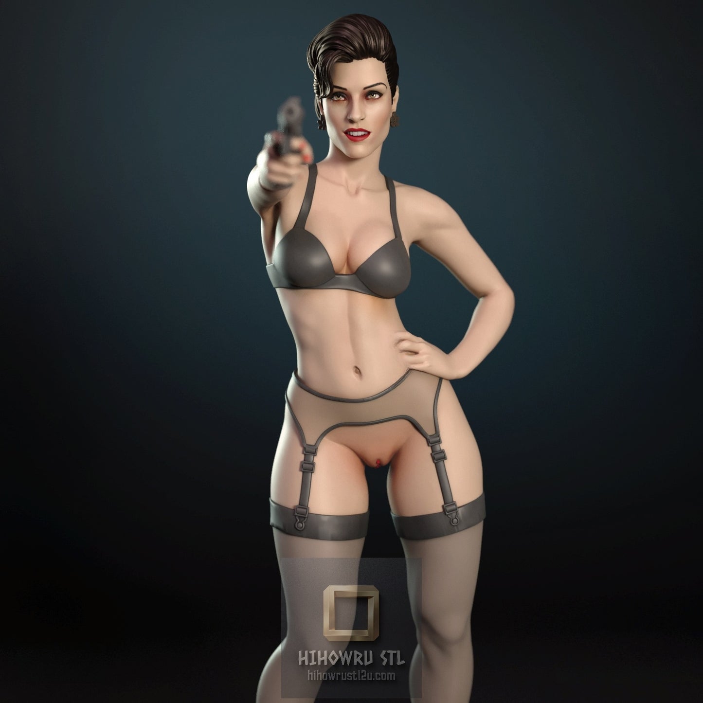 5266 Xenia Onatopp NSFW - Goldeneye - STL 3D Print Files