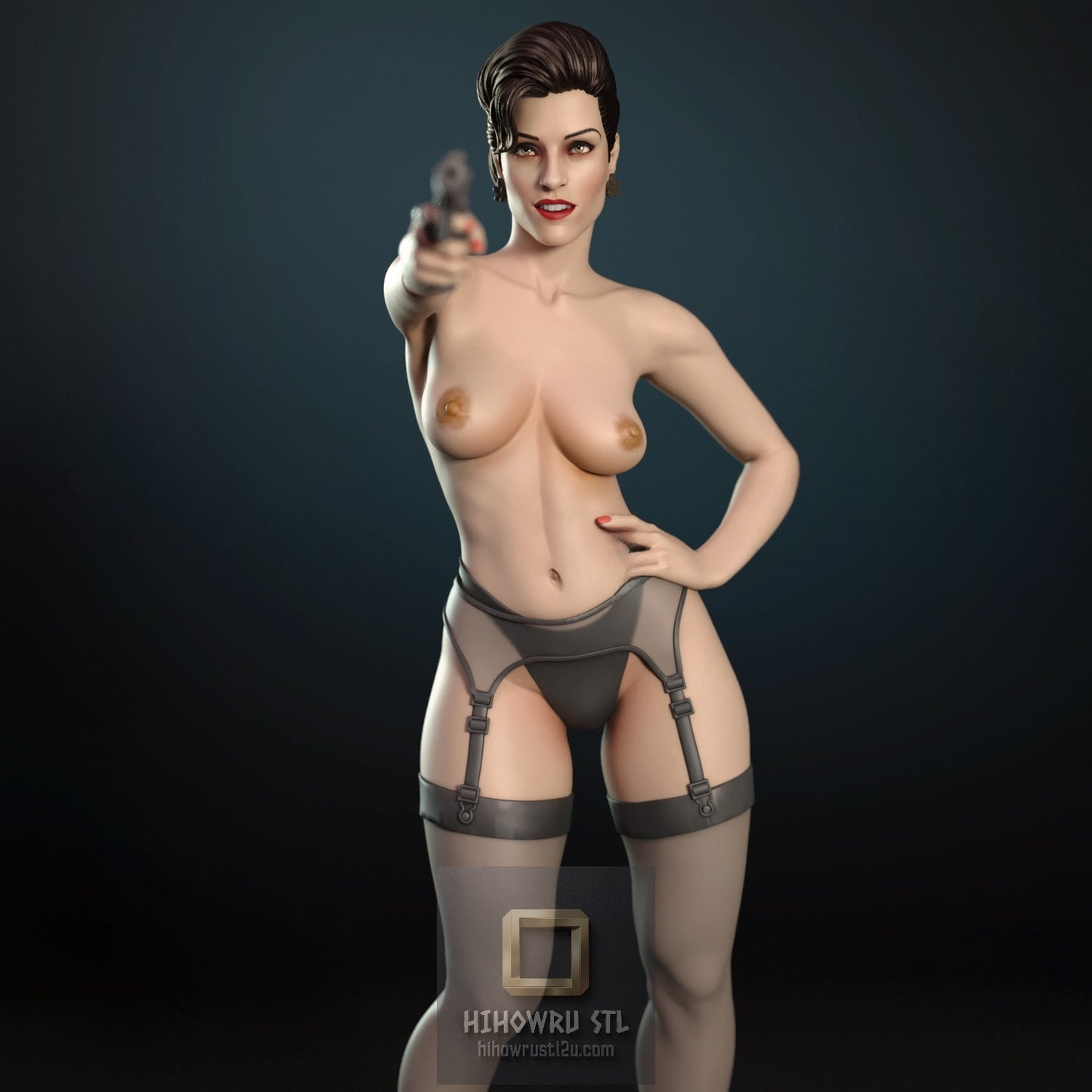 5266 Xenia Onatopp NSFW - Goldeneye - STL 3D Print Files