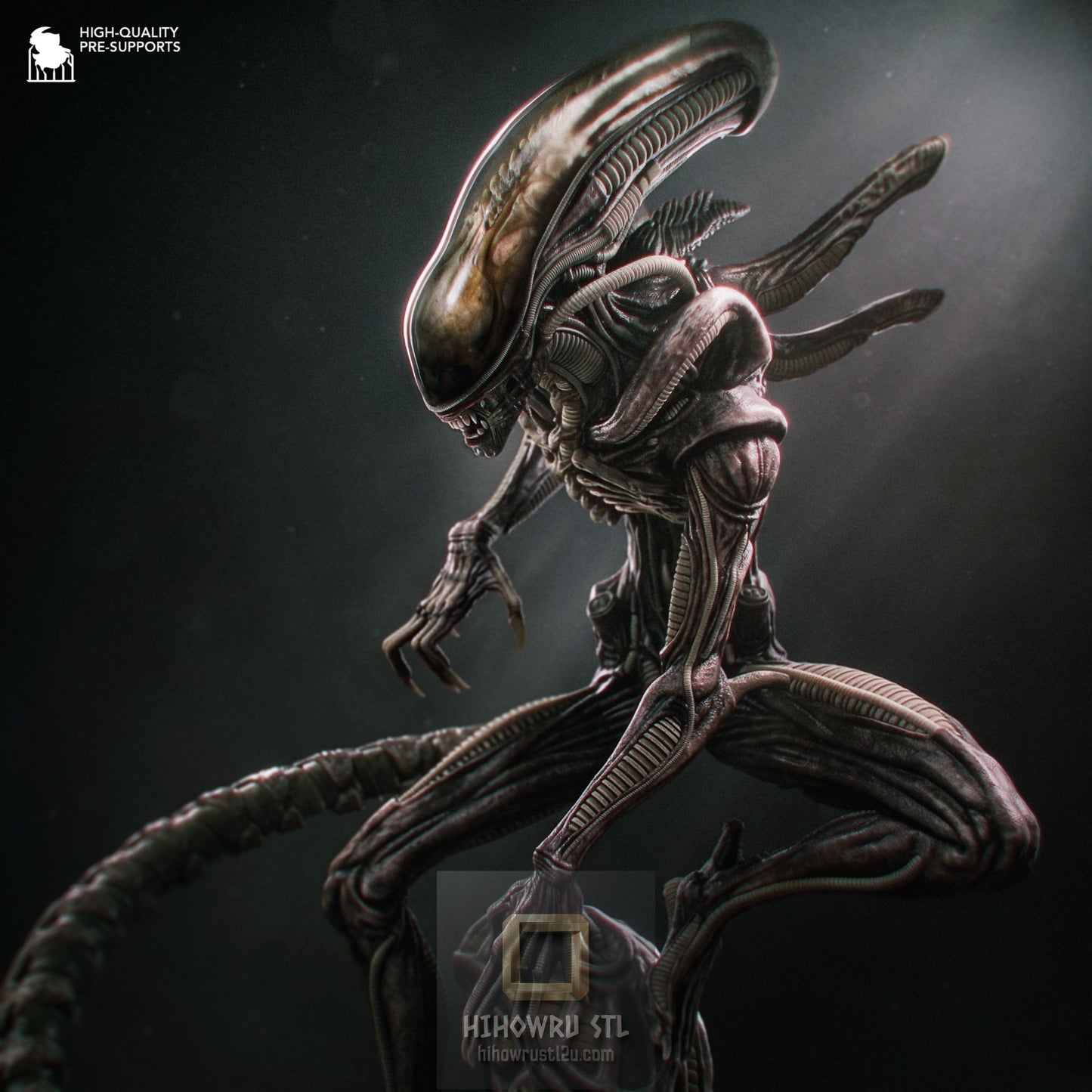 5413 Xenomorph - Alien - STL 3D Print Files