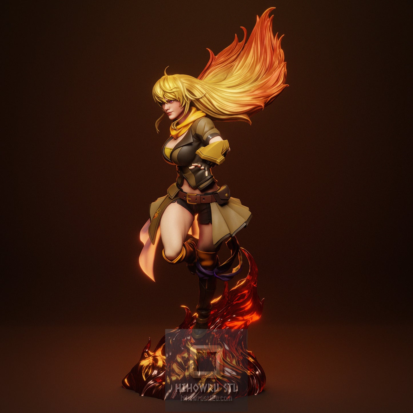 5367 Yang Xiao Long - RWBY - STL 3D Print Files